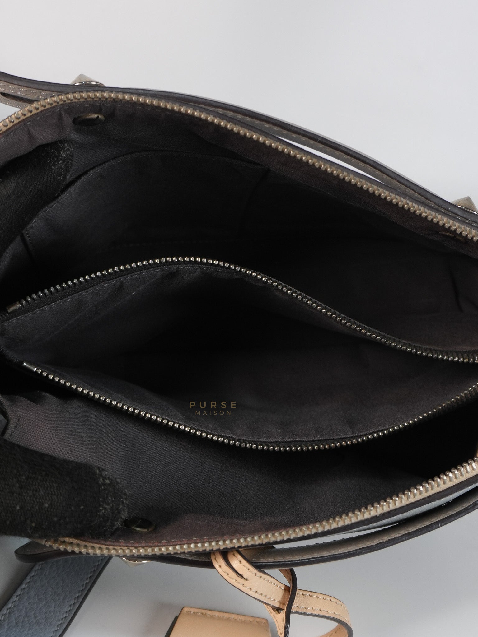 By The Way Small in Tri-color Leather Shoulder Bag | Purse Maison Luxury Bags Shop