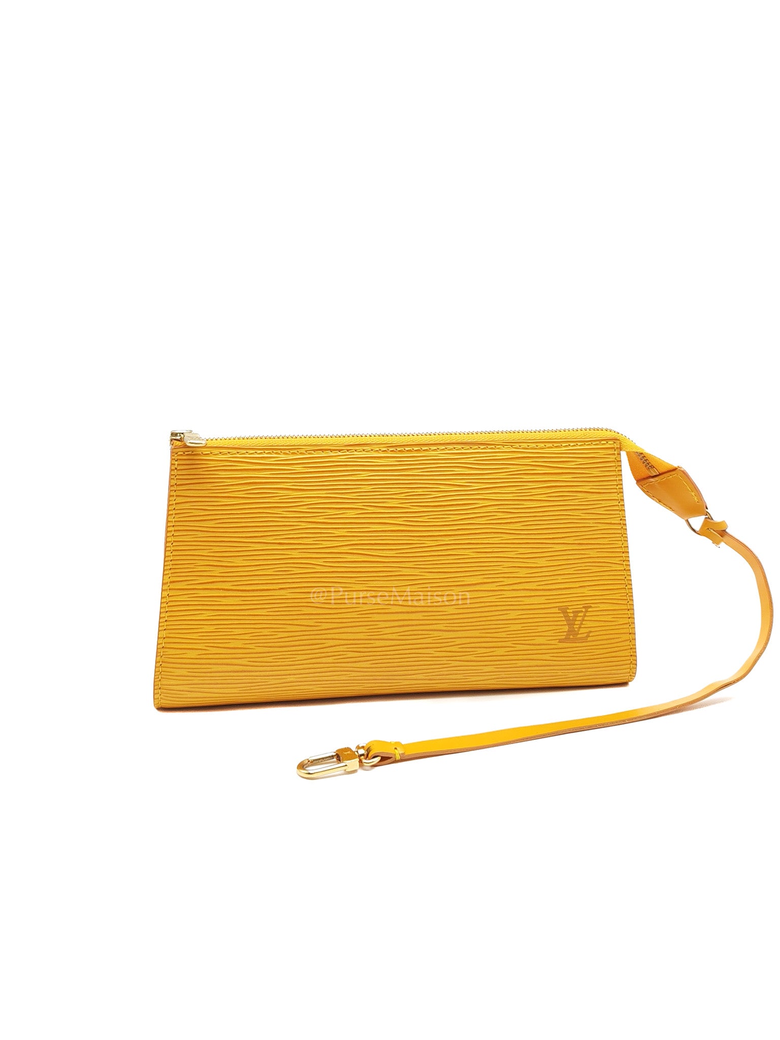 Tassil Pochette Accessoires in Yellow Epi Leather & Gold Hardware (Datecode: CA0968)