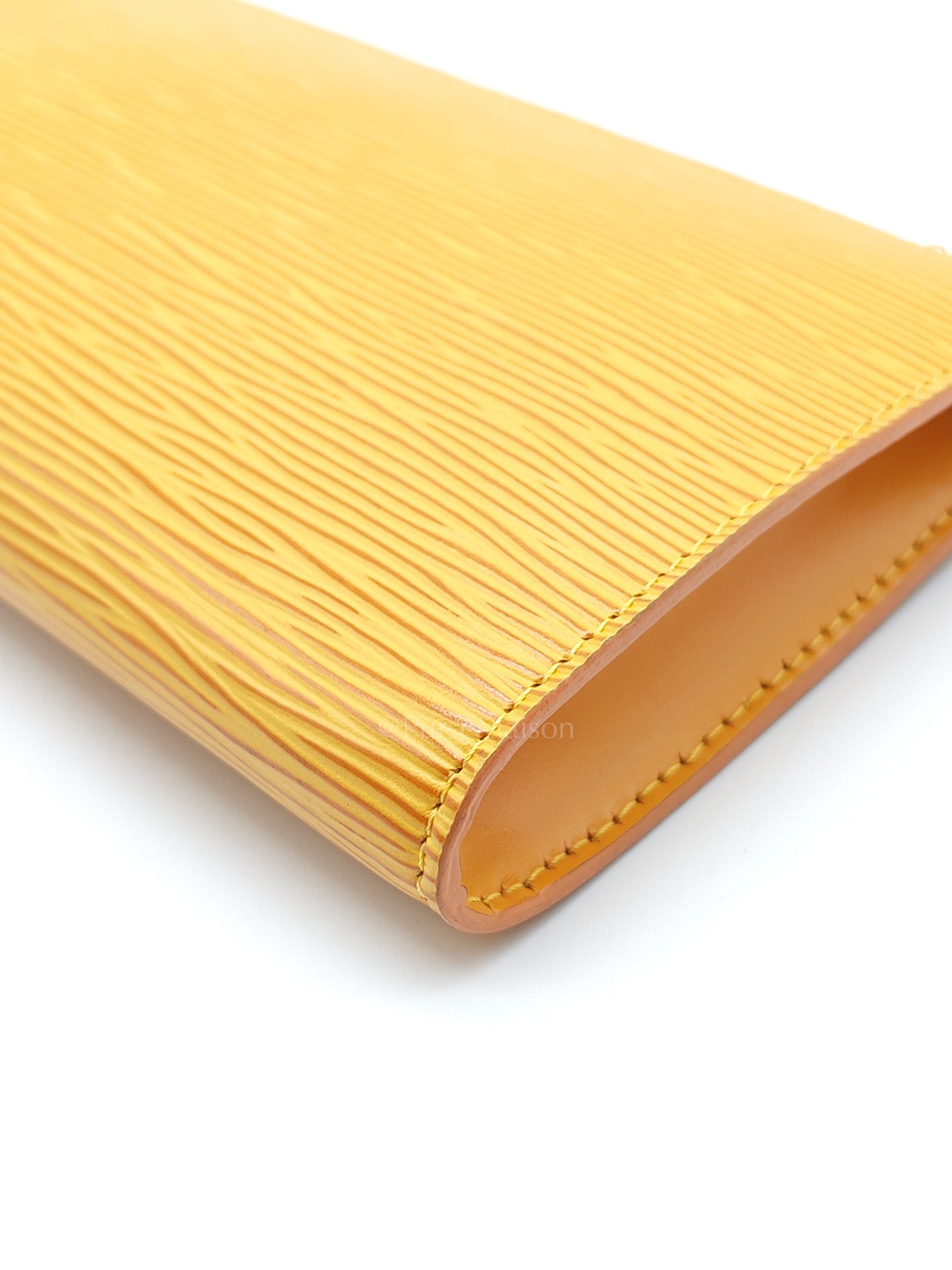 Tassil Pochette Accessoires in Yellow Epi Leather & Gold Hardware (Datecode: CA0968)