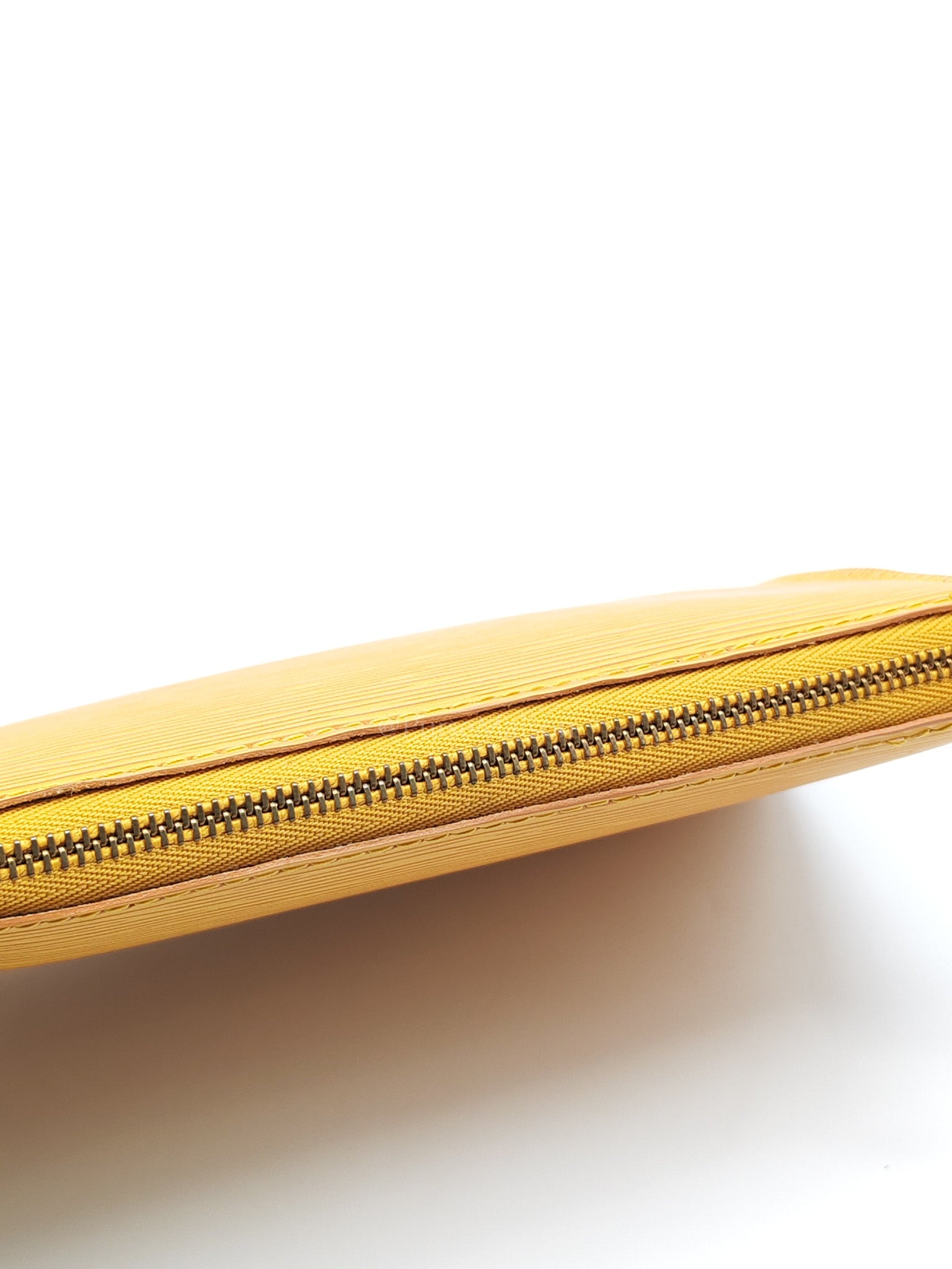 Tassil Pochette Accessoires in Yellow Epi Leather & Gold Hardware (Datecode: CA0968)