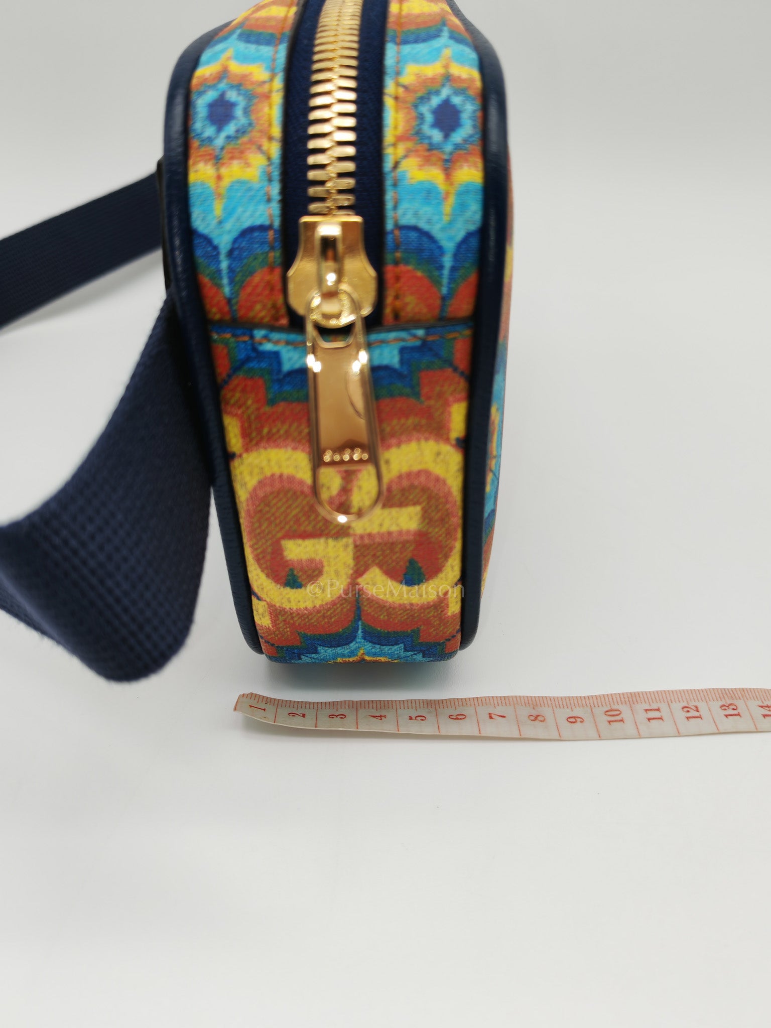 Supreme Kaleidoscope Calfskin Script Logo Belt Bag