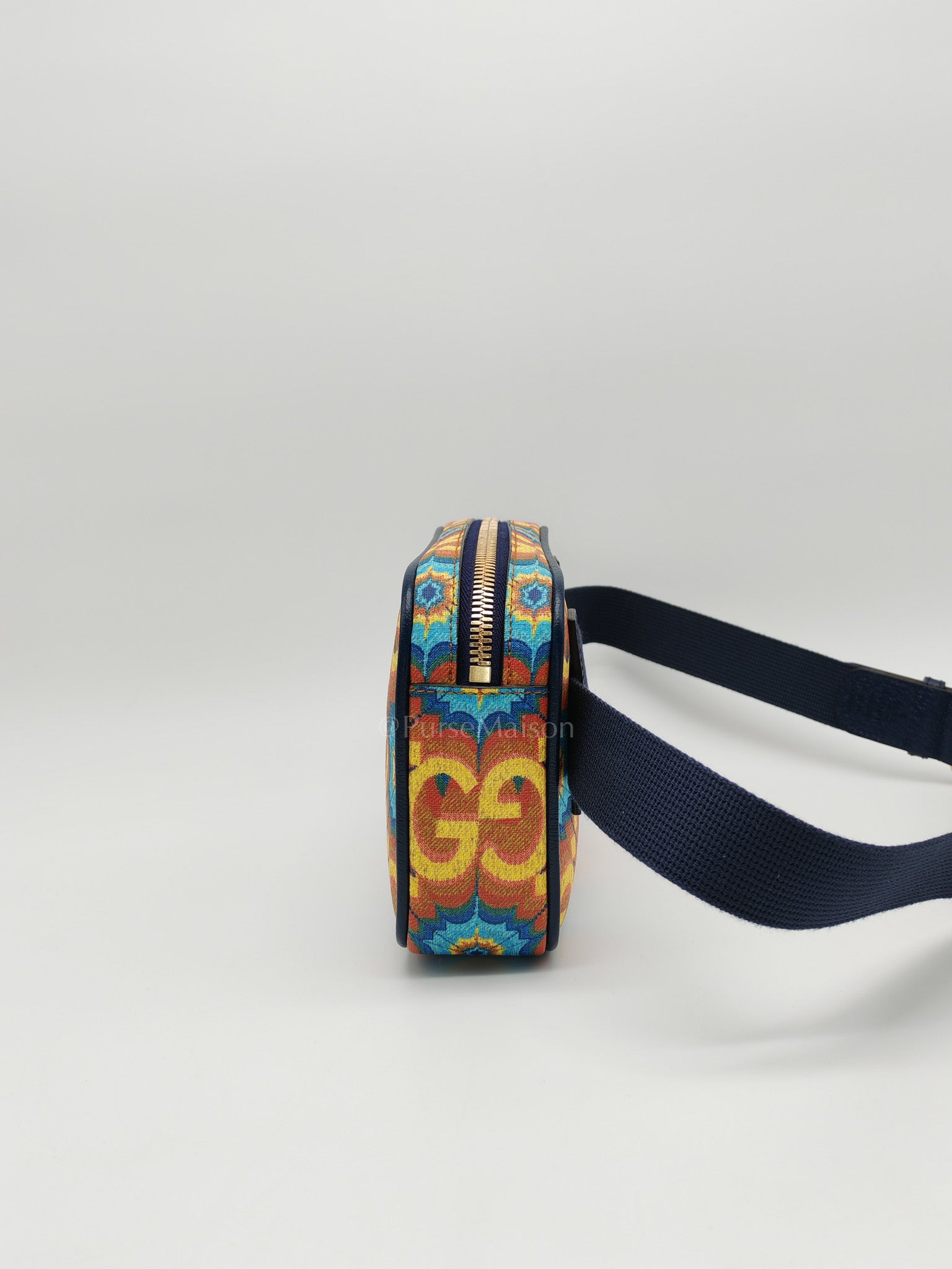Supreme Kaleidoscope Calfskin Script Logo Belt Bag