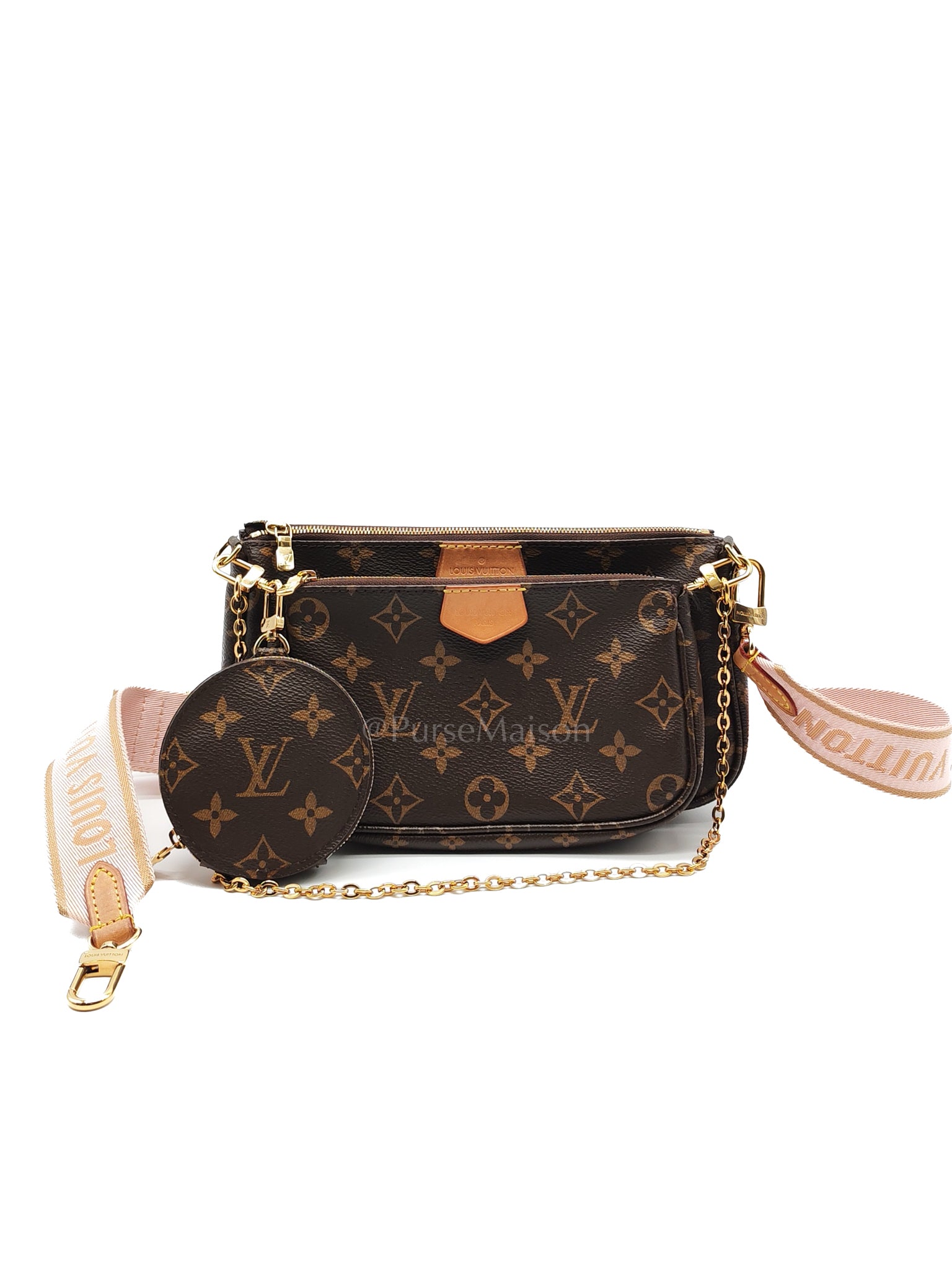 Multipochette in Monogram Canvas Crossbody Bag (Microchip)