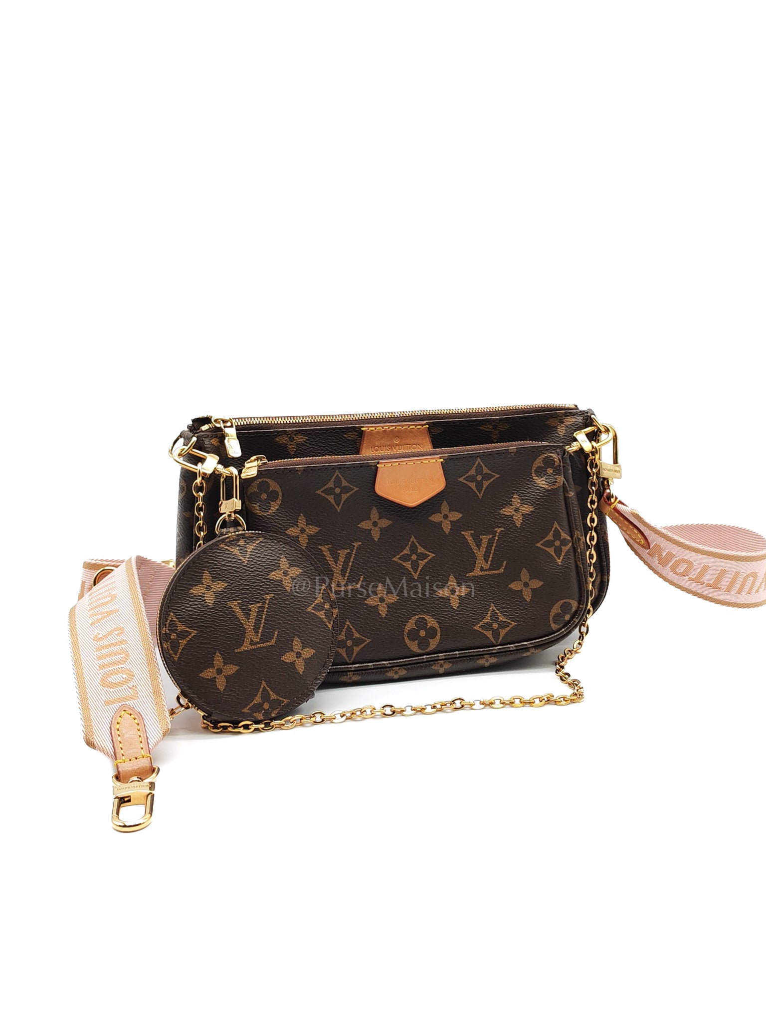 Multipochette in Monogram Canvas Crossbody Bag (Microchip)