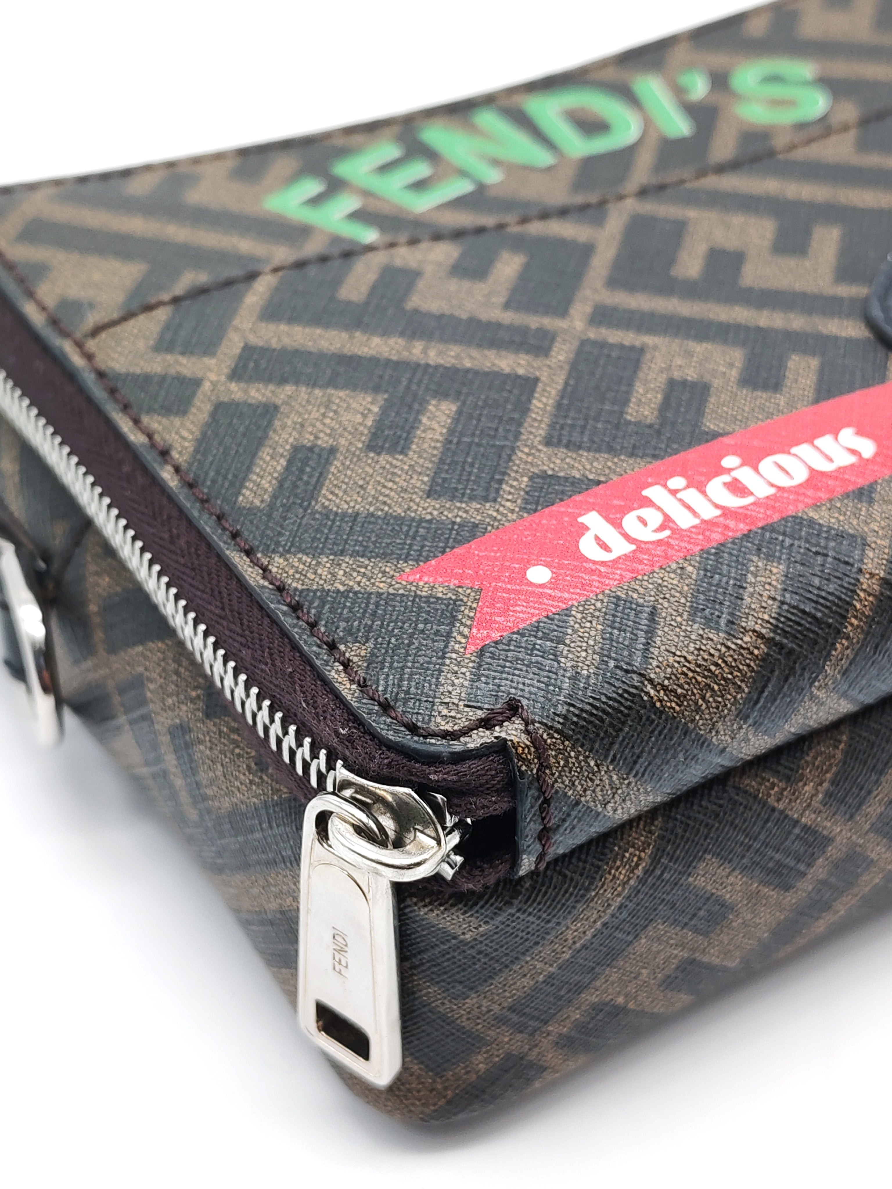 Monogram Camera Case in Woven Canvas Crossbody Bag