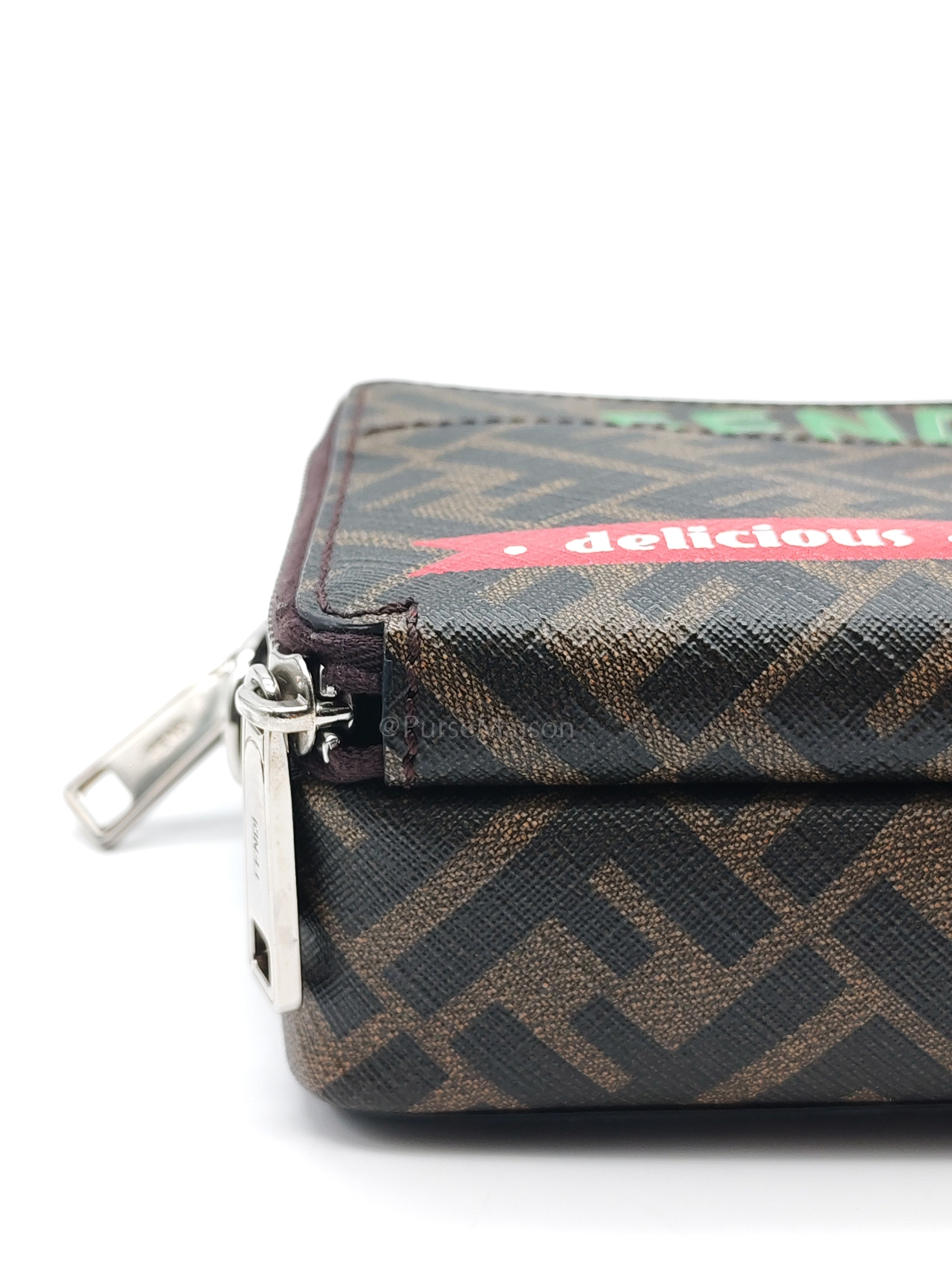 Monogram Camera Case in Woven Canvas Crossbody Bag