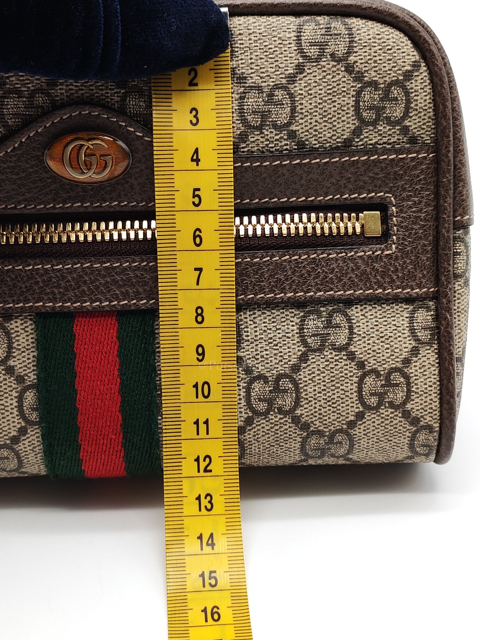 Ophidia Belt Bag Small in GG Coated Canvas