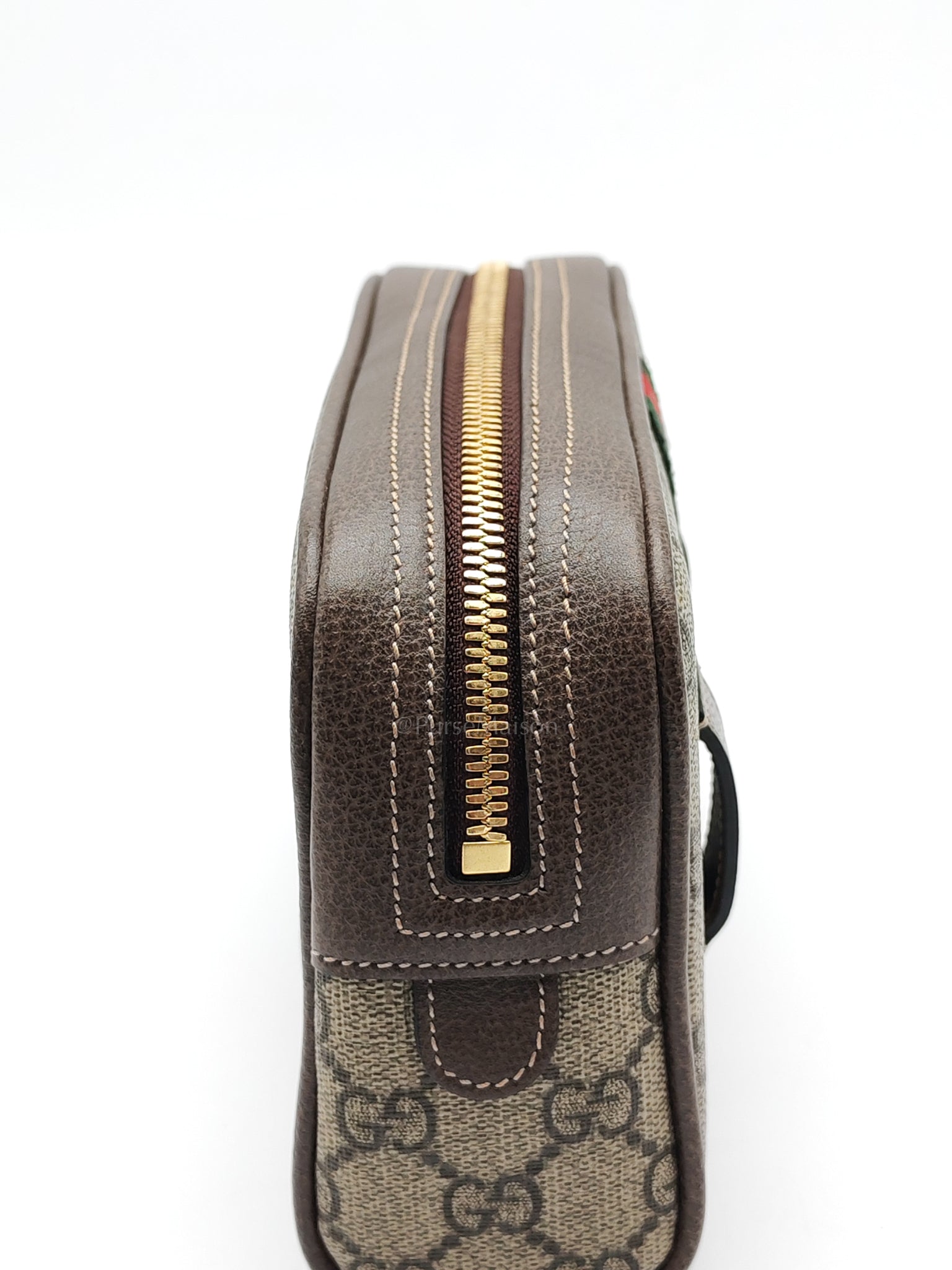 Ophidia Belt Bag Small in GG Coated Canvas