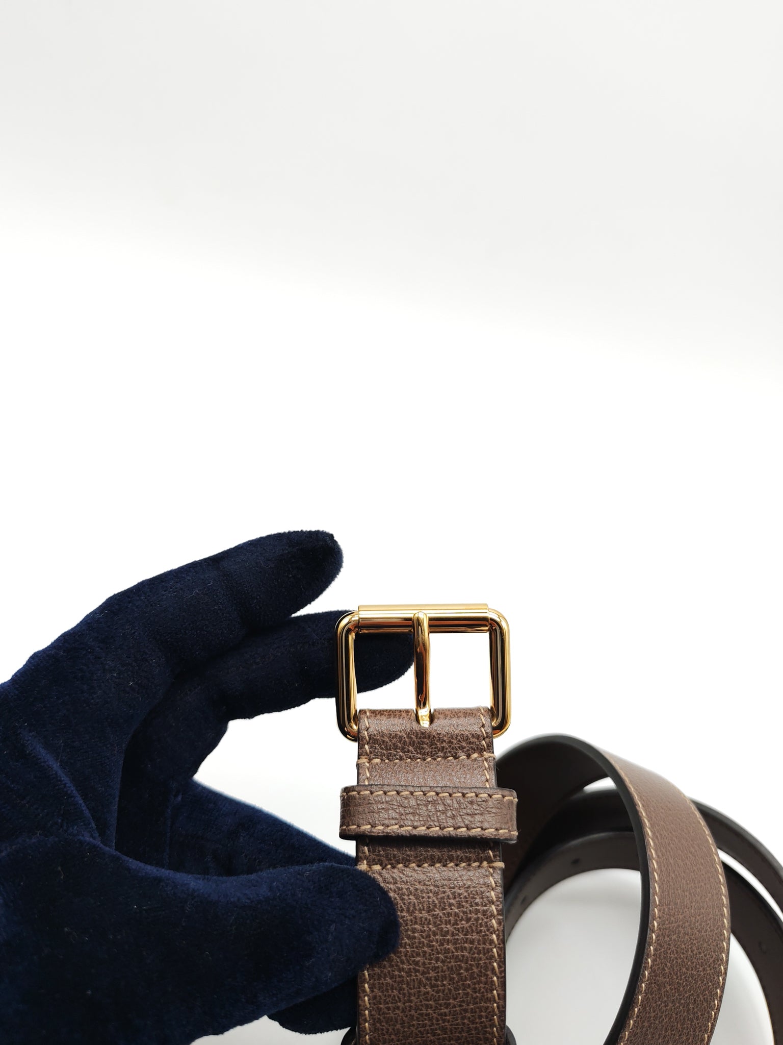Ophidia Belt Bag Small in GG Coated Canvas