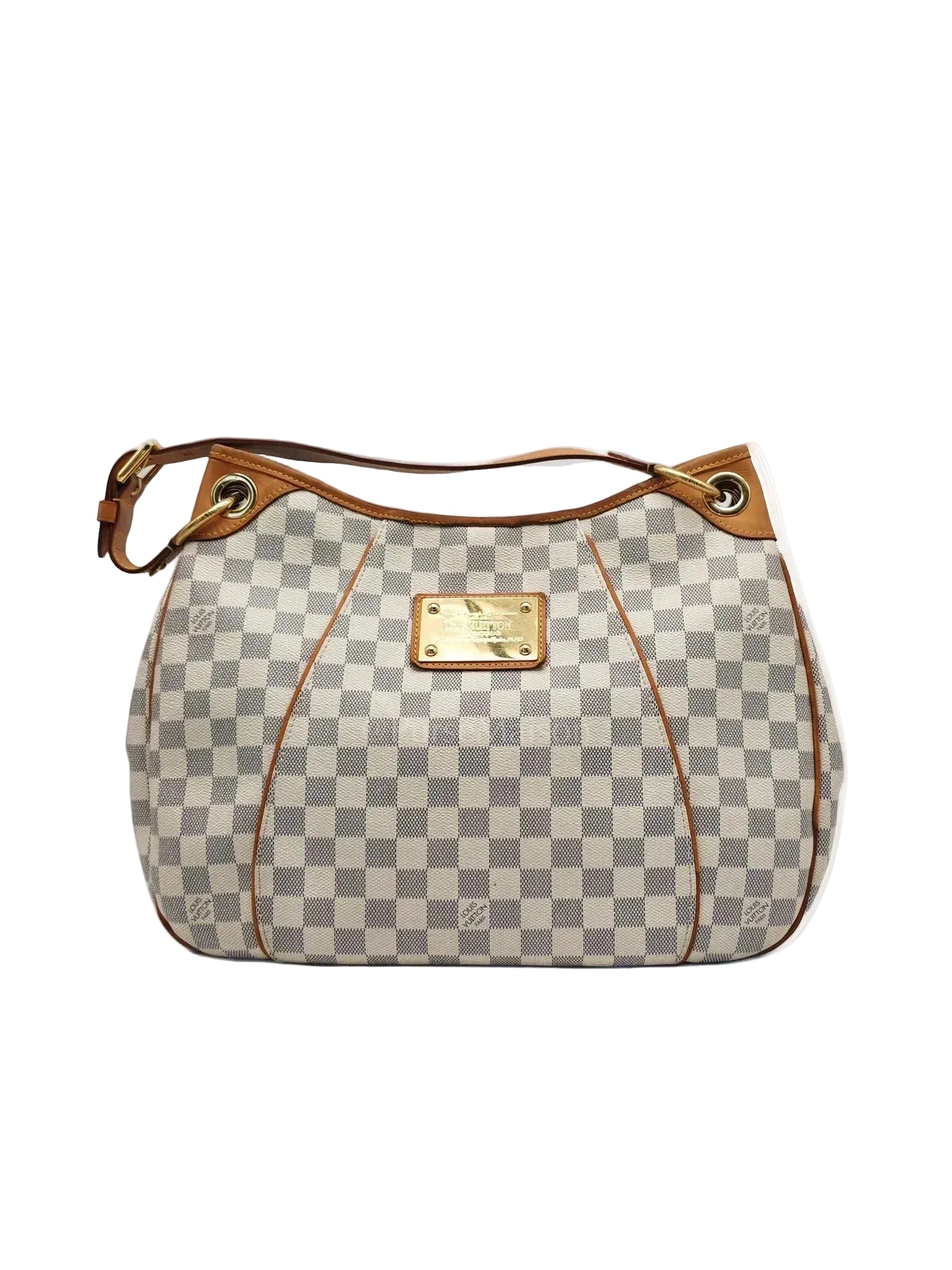 Galliera PM Damier Azur Canvas Tote Bag (Date Code: MI5008)