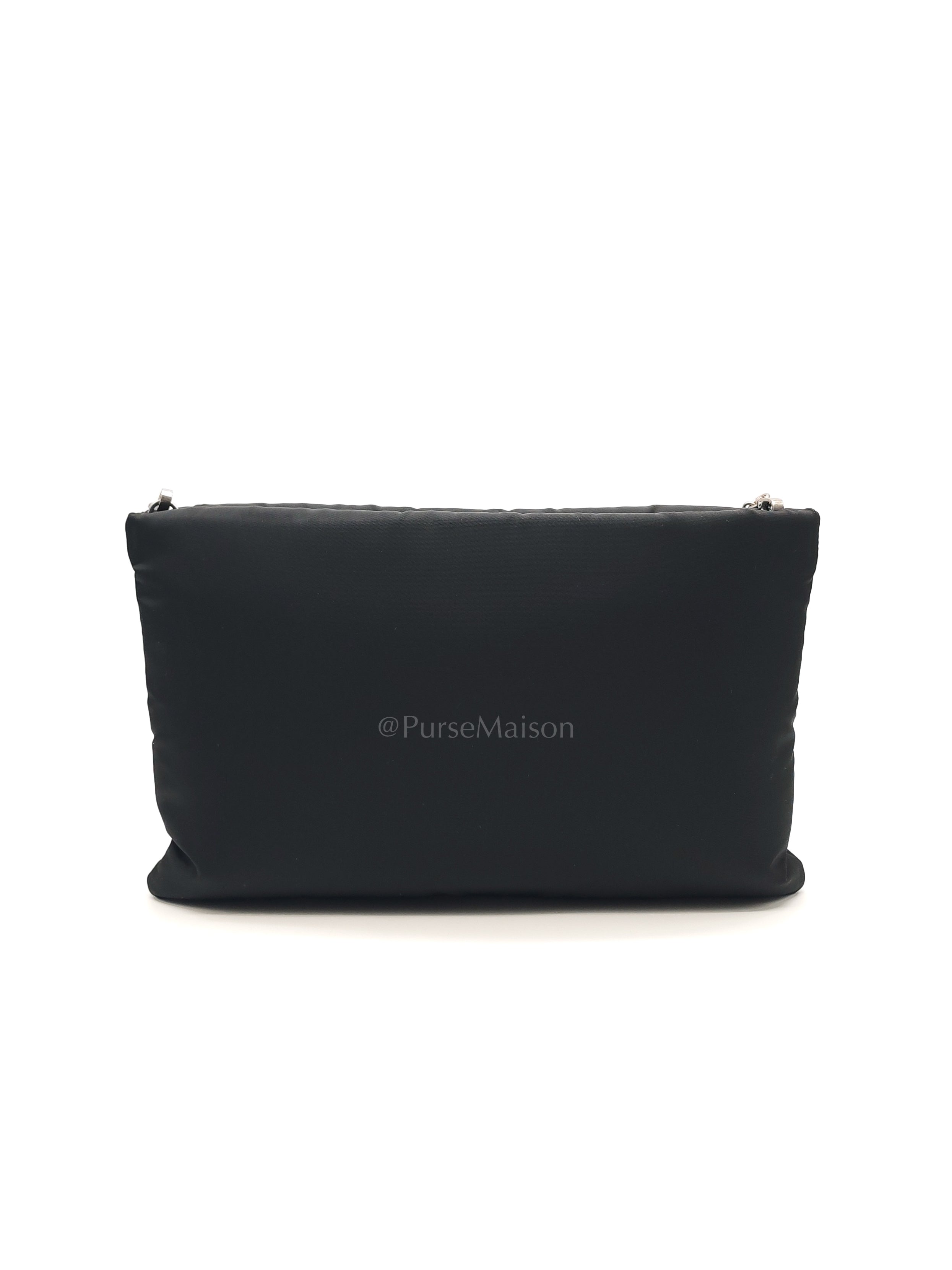 Prada x Universal Studios Frankenstein Heart in Black Tessuto Nylon Pouch