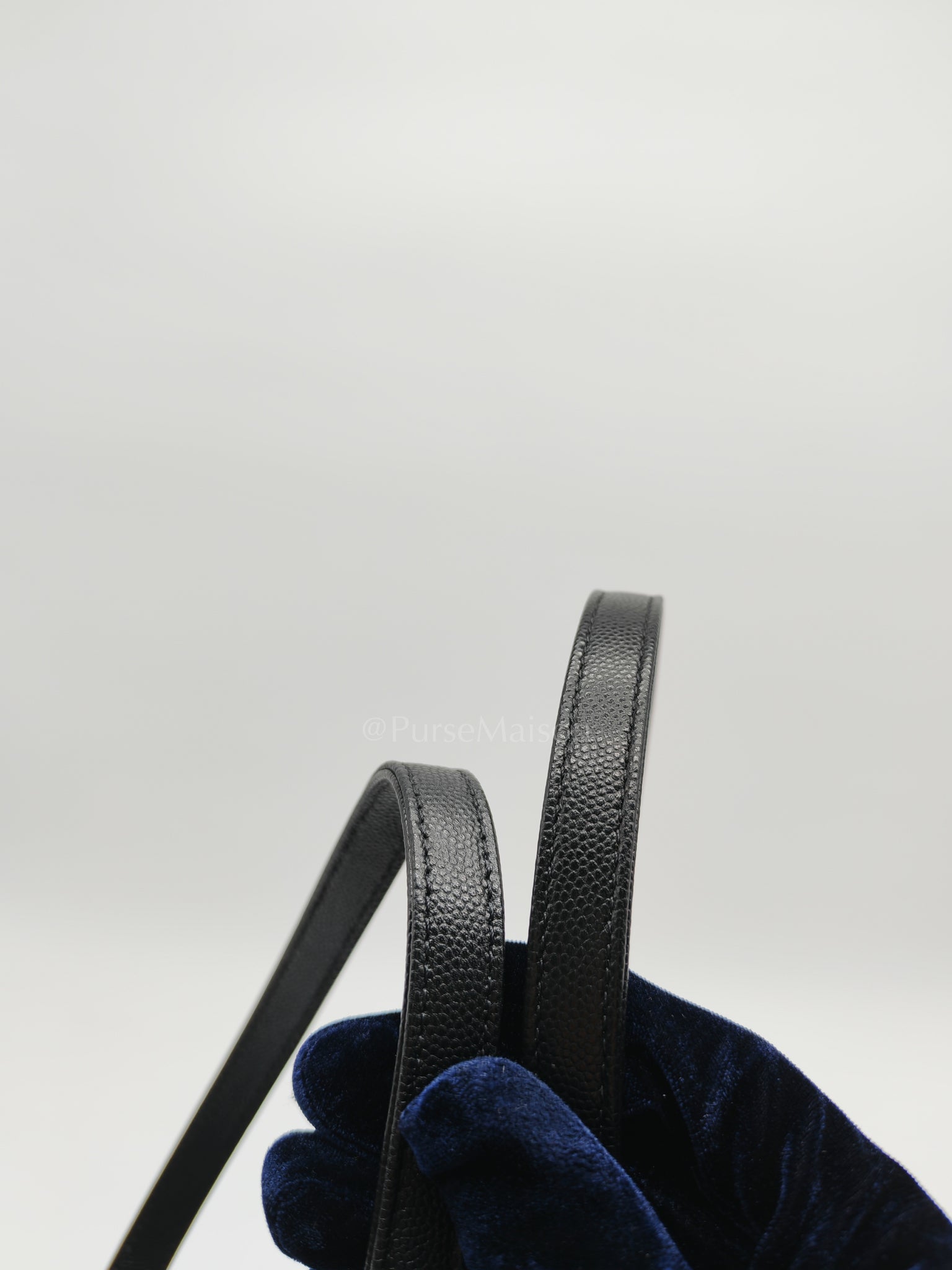 Urban Spirit Backpack in Black Quilted Caviar Leather & Light Gold Hardware Microchip