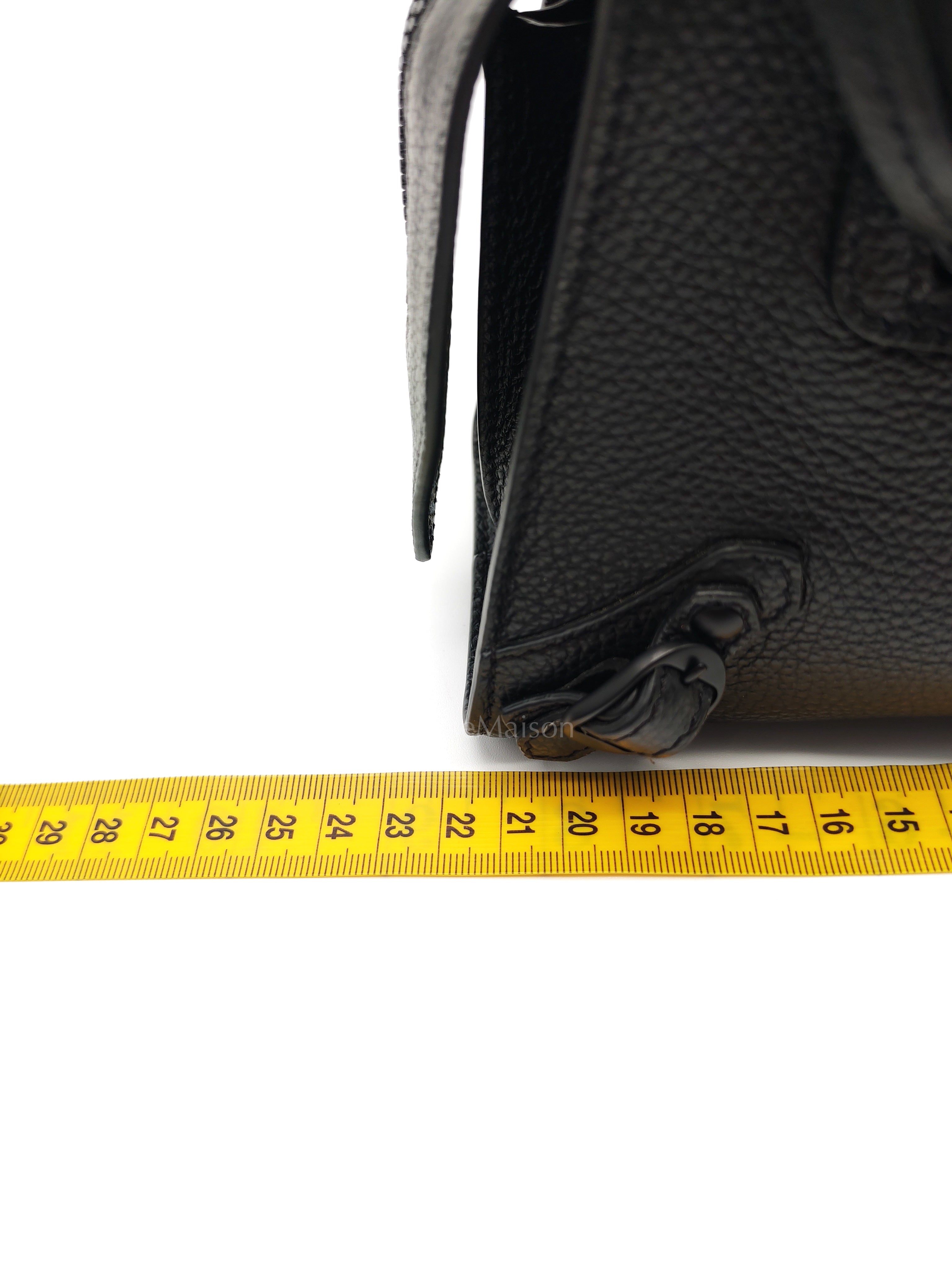 Neo Classic City Bag Mini in Black Grained Calfskin Leather