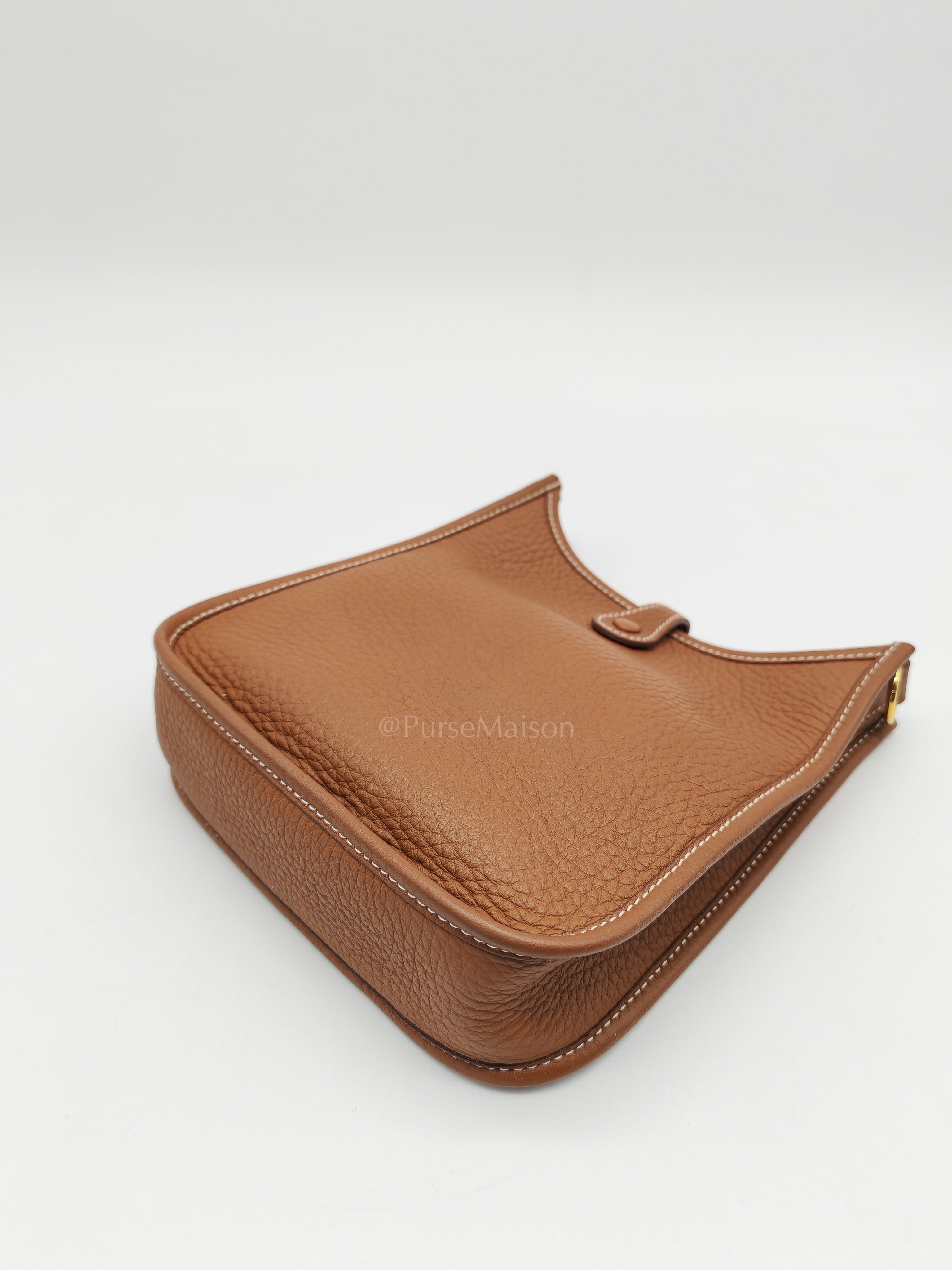 Evelyne TPM Gold Clemence Leather in Gold Hardware Stamp W(2024)