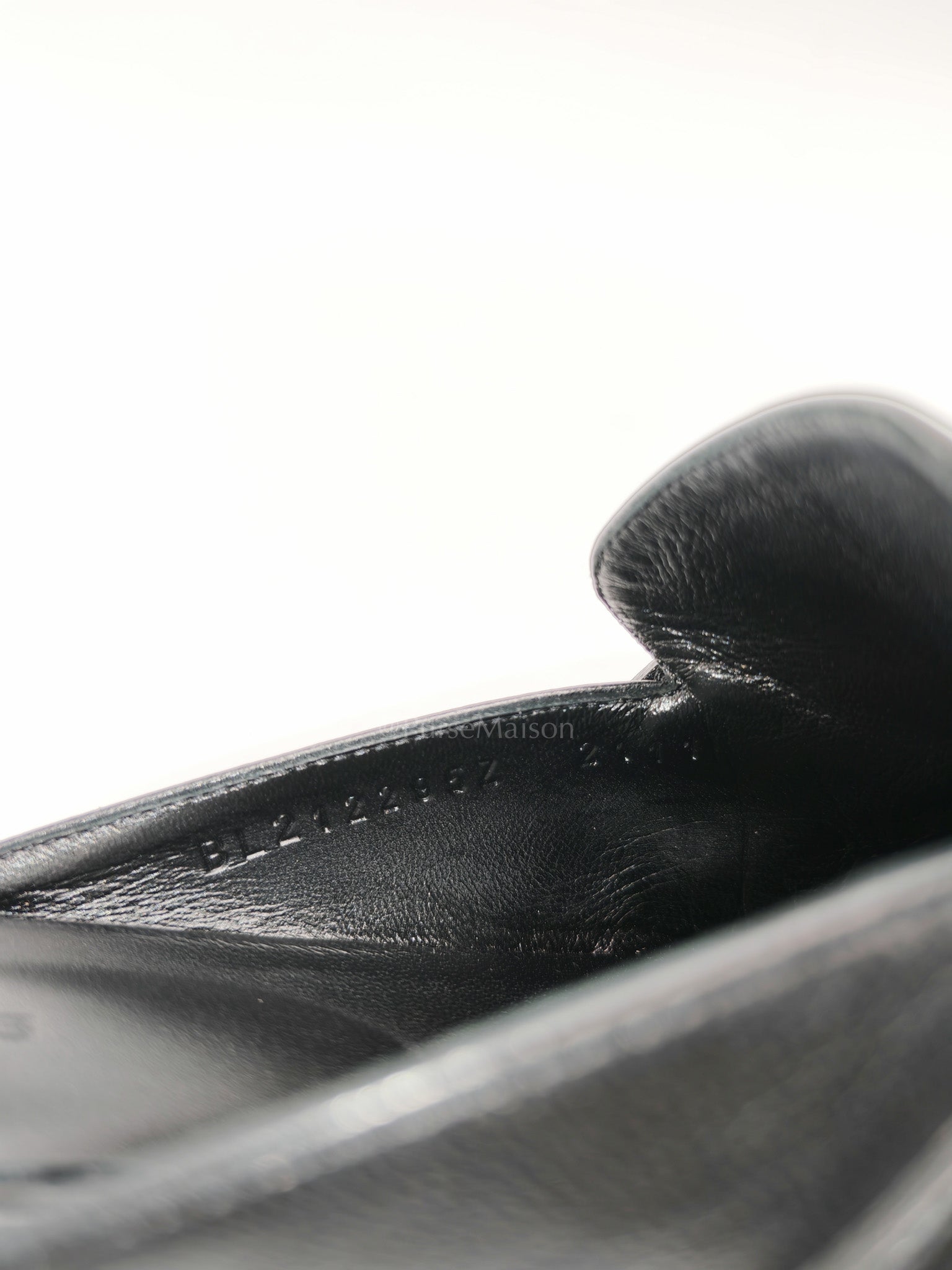 Oz Mules Black/Noir Goatskin Leather in Palladium Hardware Size 36.5 EU (24.5cm)