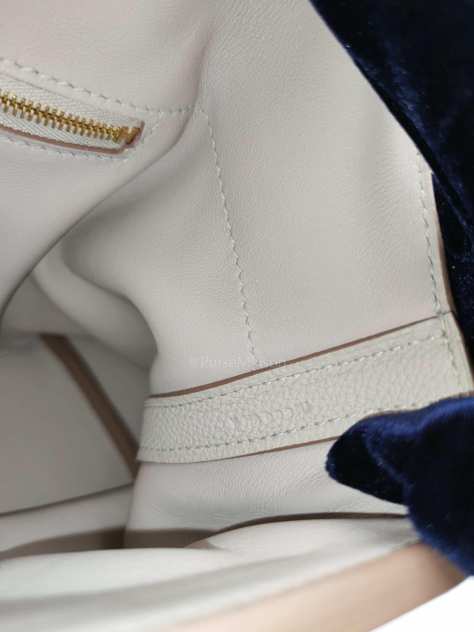 24/24 29 Bag in Beton Togo Leather & Gold Hardware Stamp Y (2020)