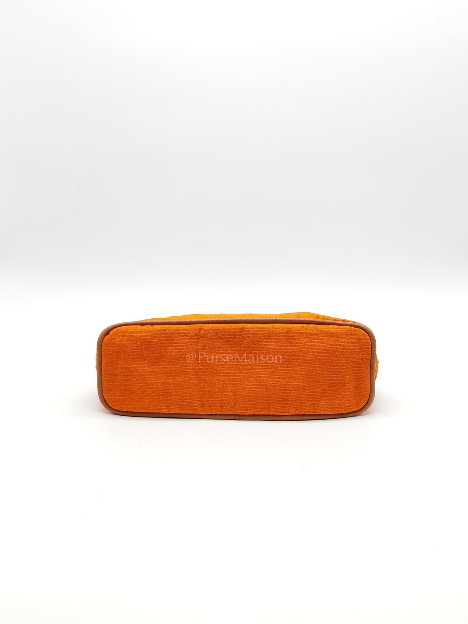 Mini Bolide Travel Cosmetic Pouch Canvas Palladium Hardware