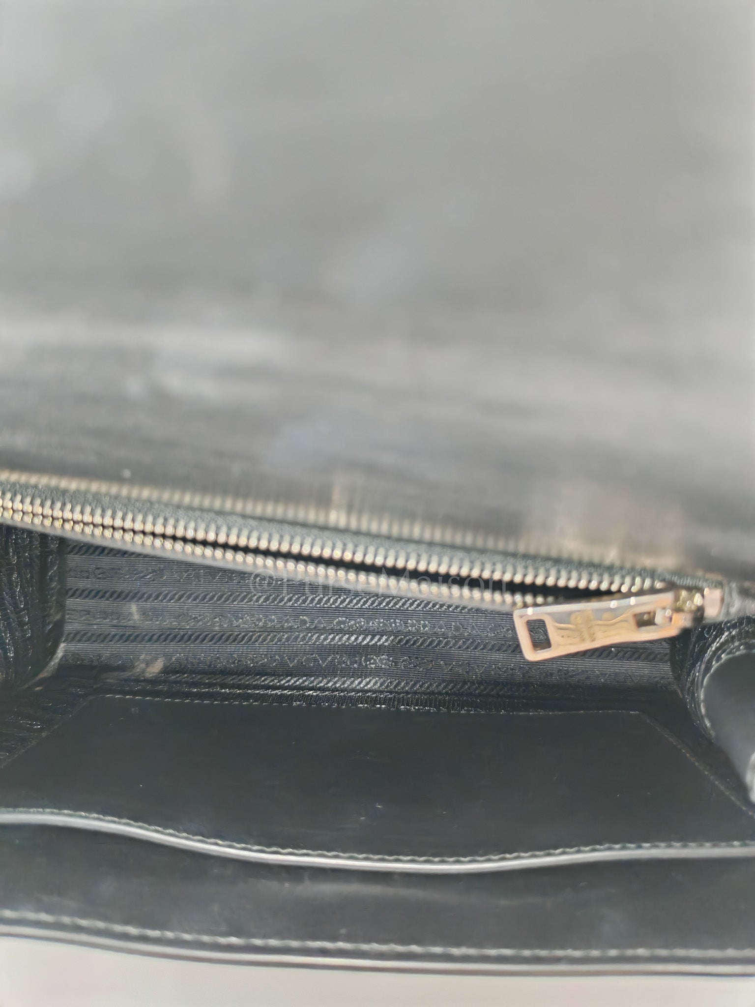 Cuir Monochrome Envelope Flap Shoulder Bag in Black Calfskin Leather & Ruthenium Hardware
