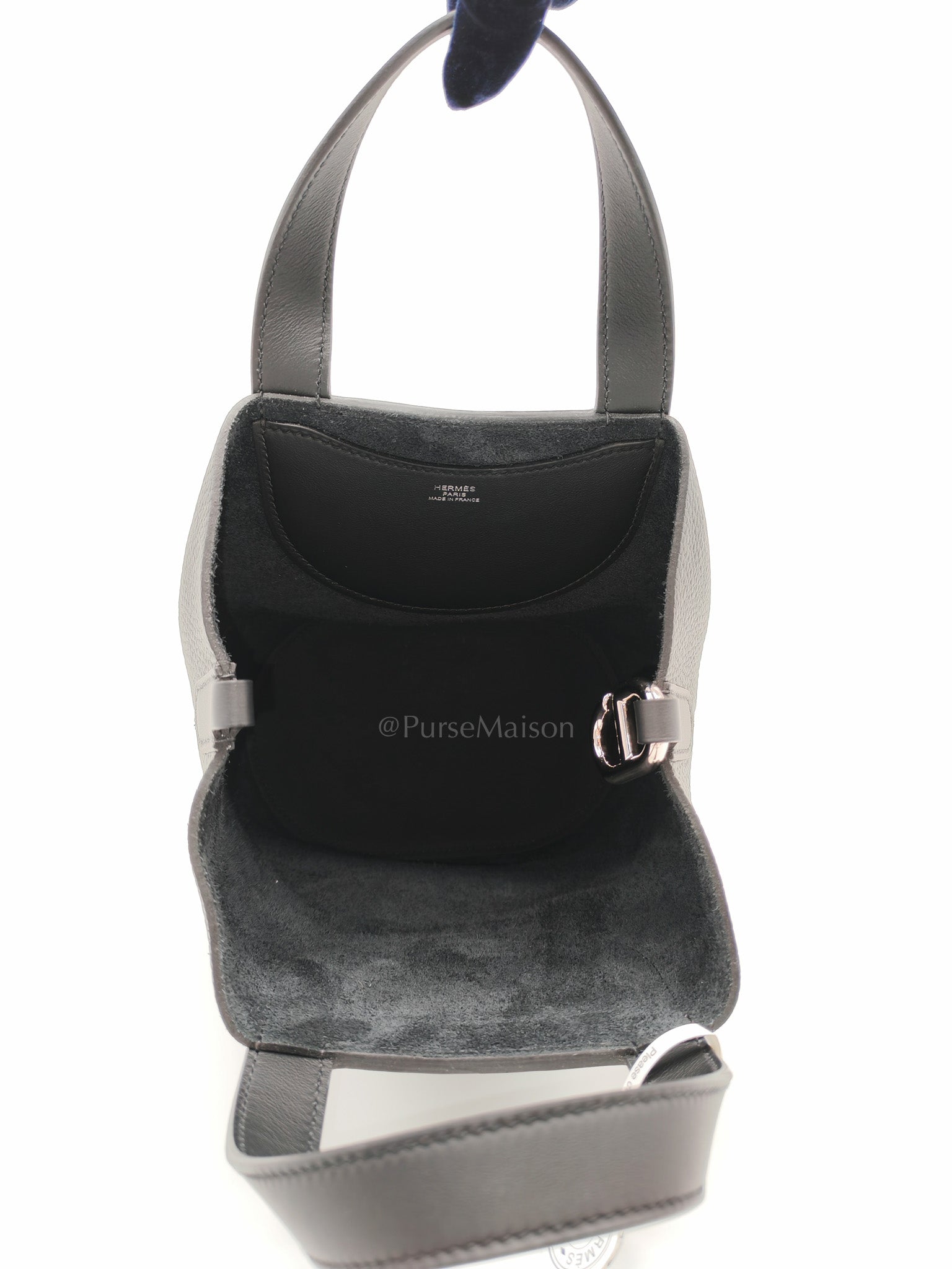 In The Loop 18 in Black/Noir Clemence Leather & Palladium Hardware Stamp K(2025)