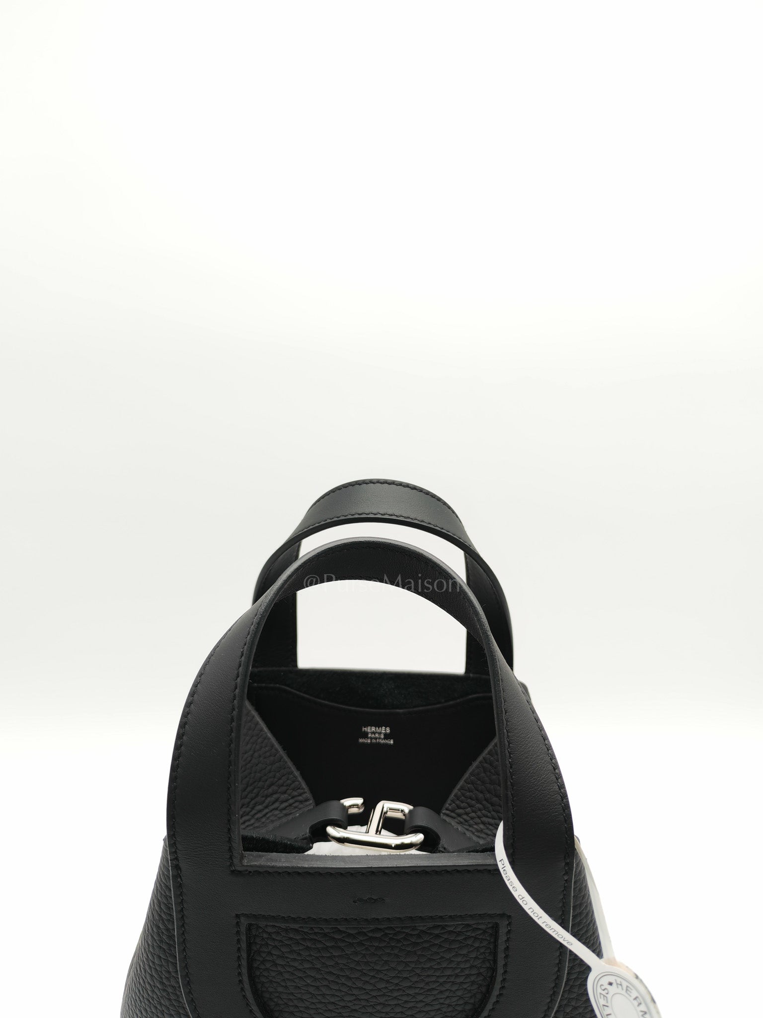 In The Loop 18 in Black/Noir Clemence Leather & Palladium Hardware Stamp K(2025)