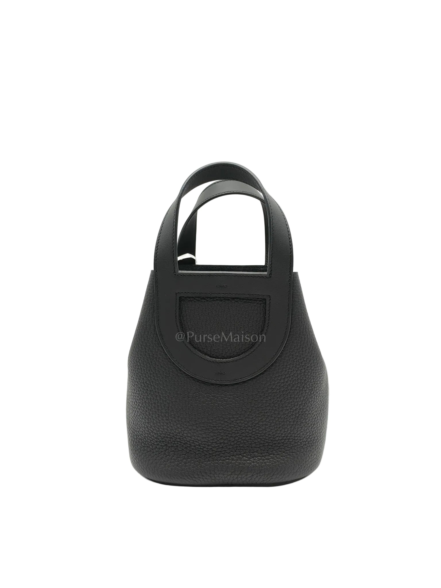 In The Loop 18 in Black/Noir Clemence Leather & Palladium Hardware Stamp K(2025)