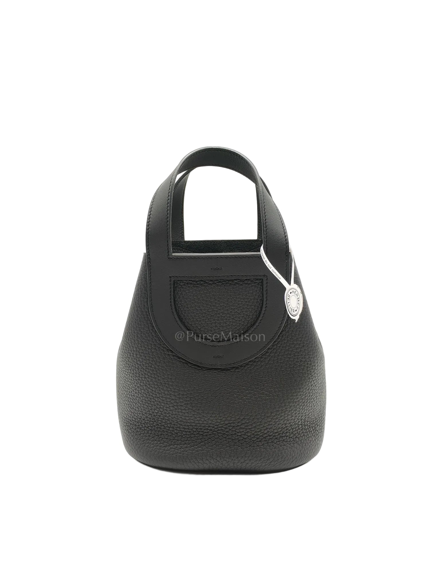 In The Loop 18 in Black/Noir Clemence Leather & Palladium Hardware Stamp K(2025)