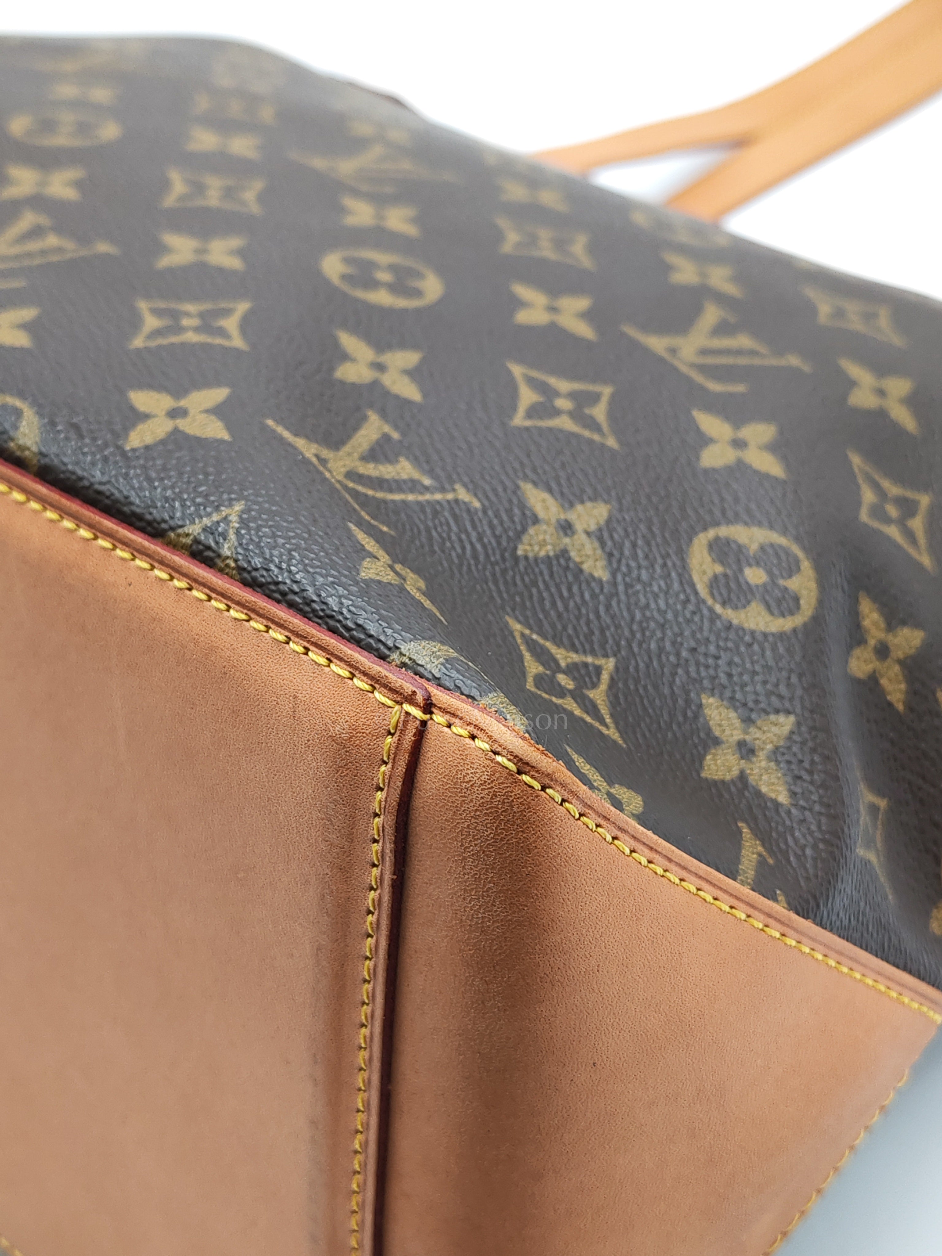 Cabas Mezzo Tote Bag in Monogram Canvas & Gold Hardware (DateCode: TH0052) | Purse Maison Luxury Bags Shop