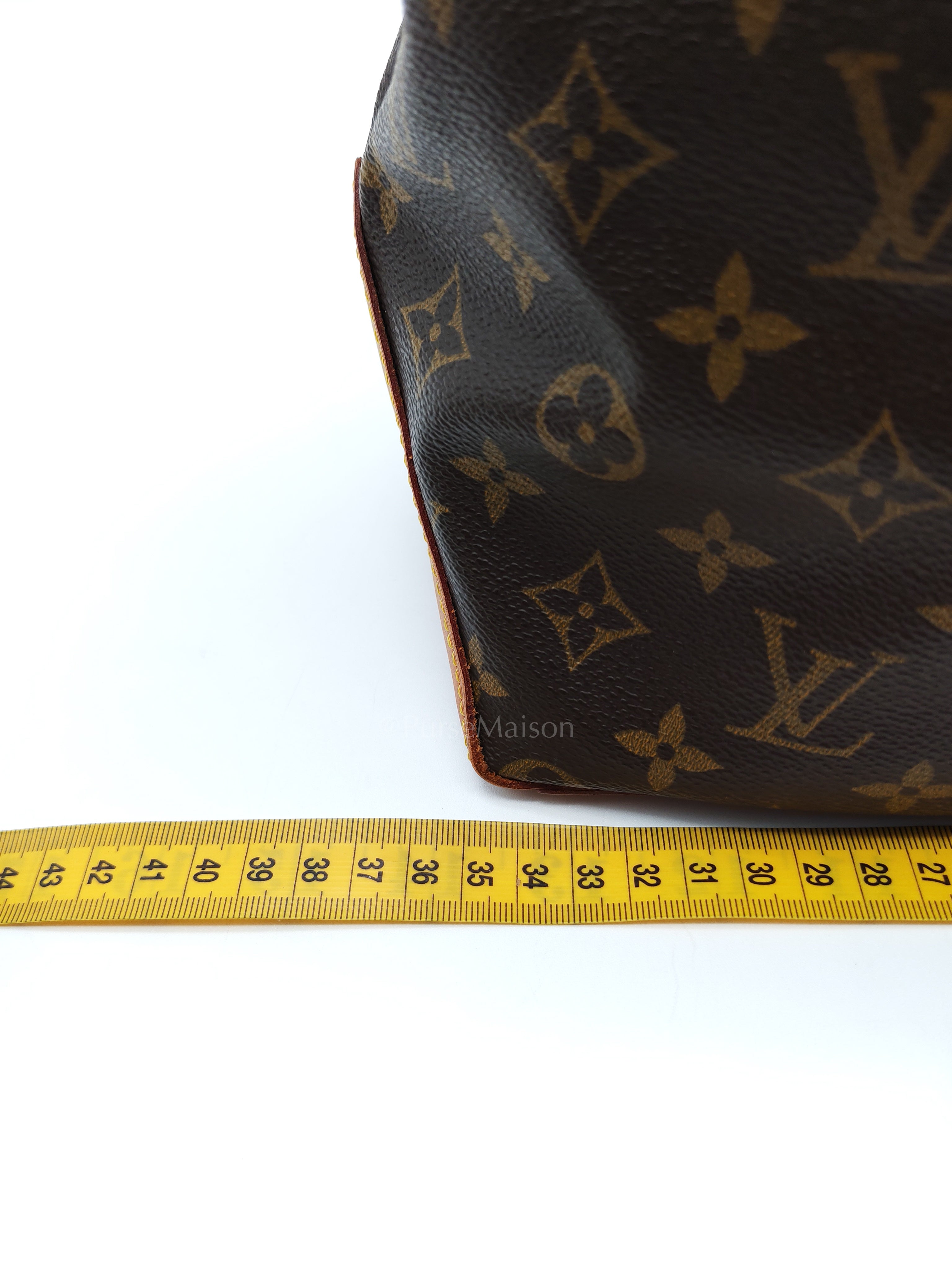 Cabas Mezzo Tote Bag in Monogram Canvas & Gold Hardware (DateCode: TH0052) | Purse Maison Luxury Bags Shop