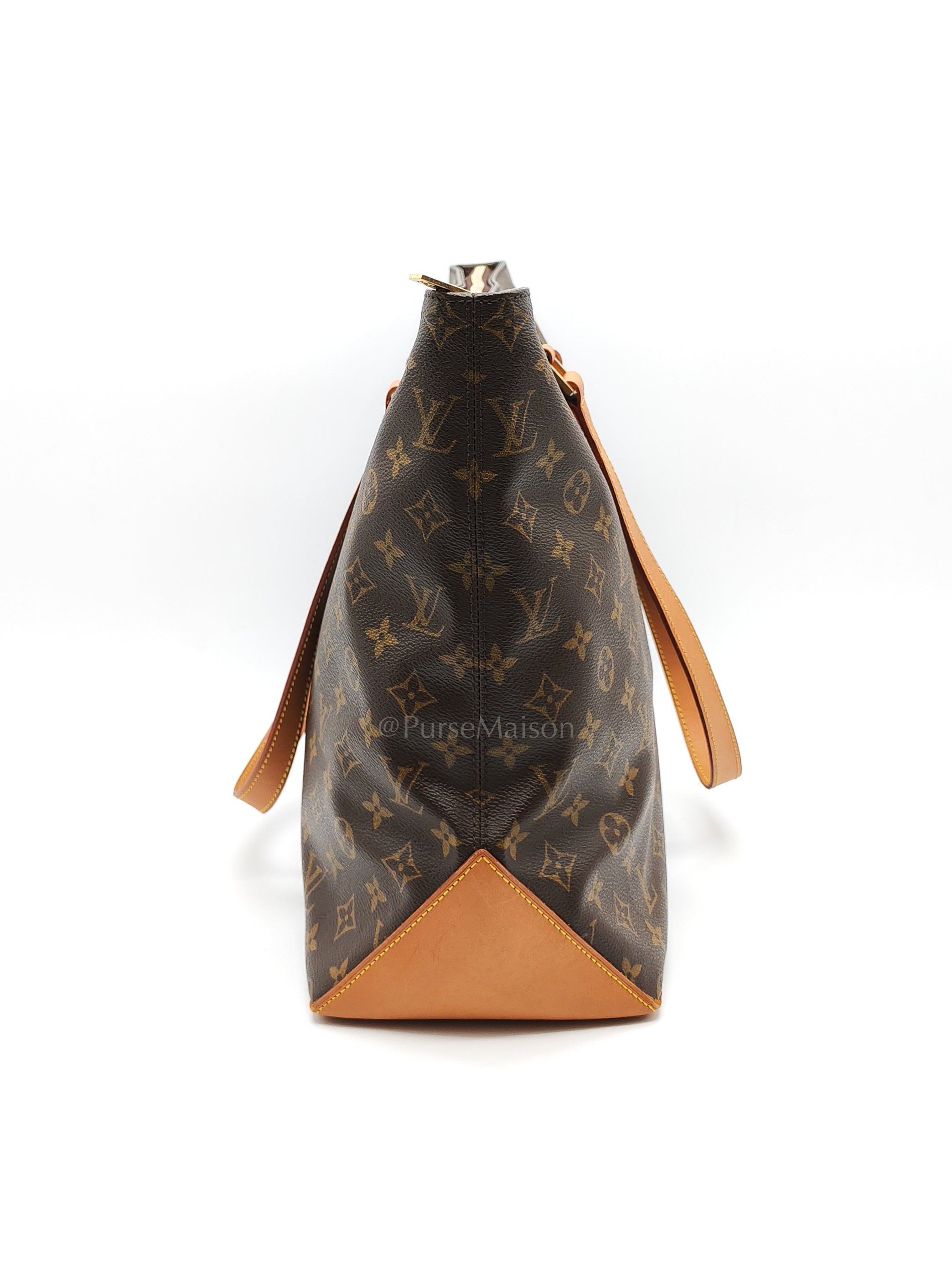 Cabas Mezzo Tote Bag in Monogram Canvas & Gold Hardware (DateCode: TH0052) | Purse Maison Luxury Bags Shop