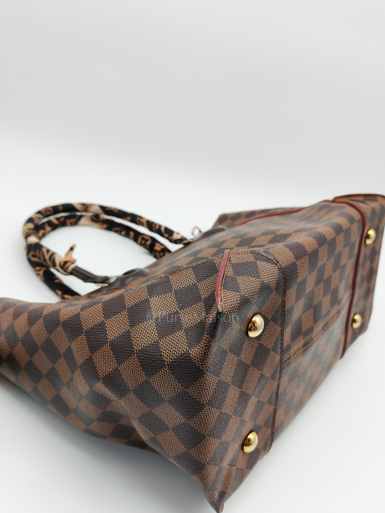 Caissa Shoulder Bag Damier Ebene Canvas(Date Code: FL1145) | Purse Maison Luxury Bags Shop