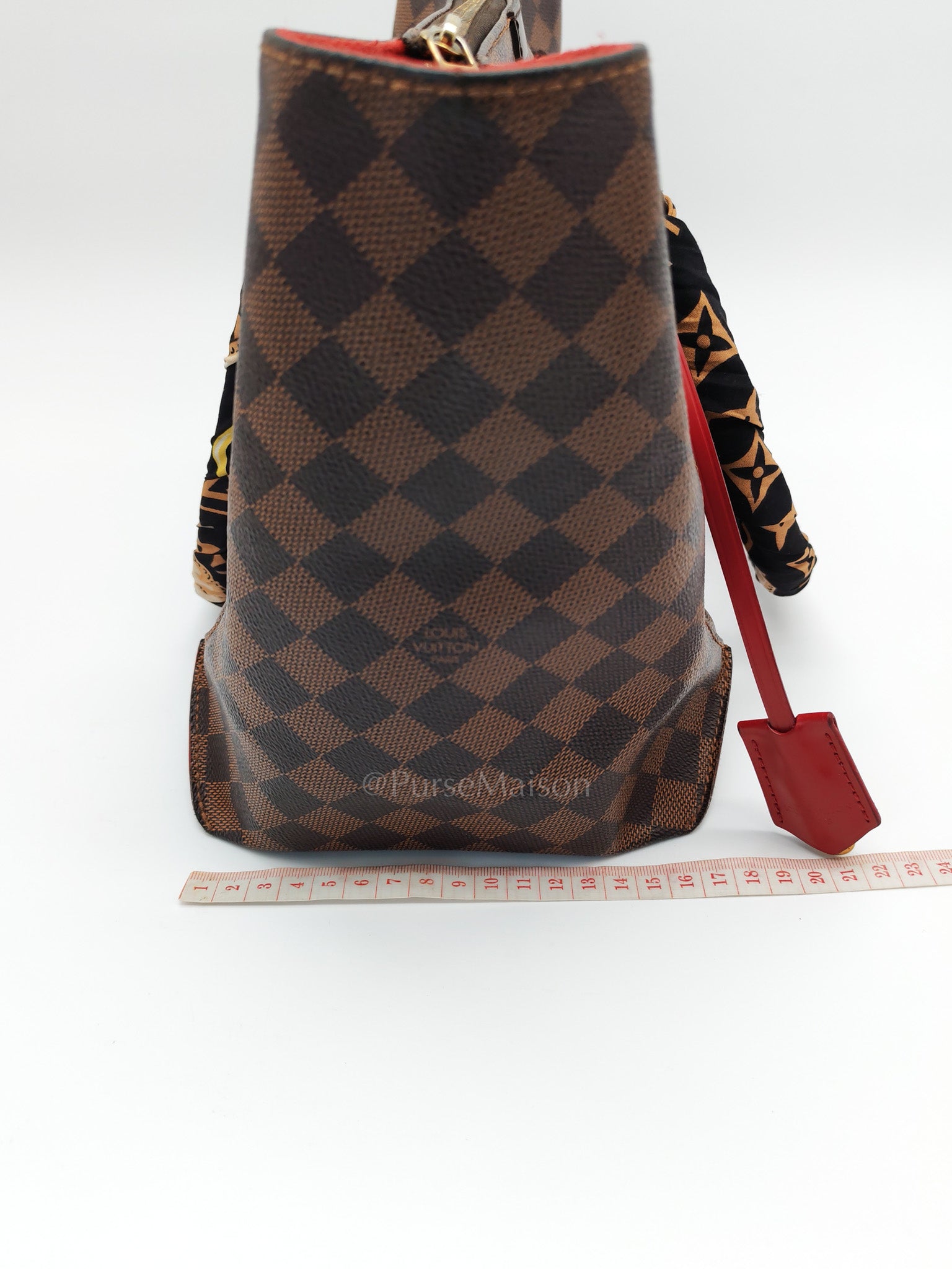 Caissa Shoulder Bag Damier Ebene Canvas(Date Code: FL1145) | Purse Maison Luxury Bags Shop