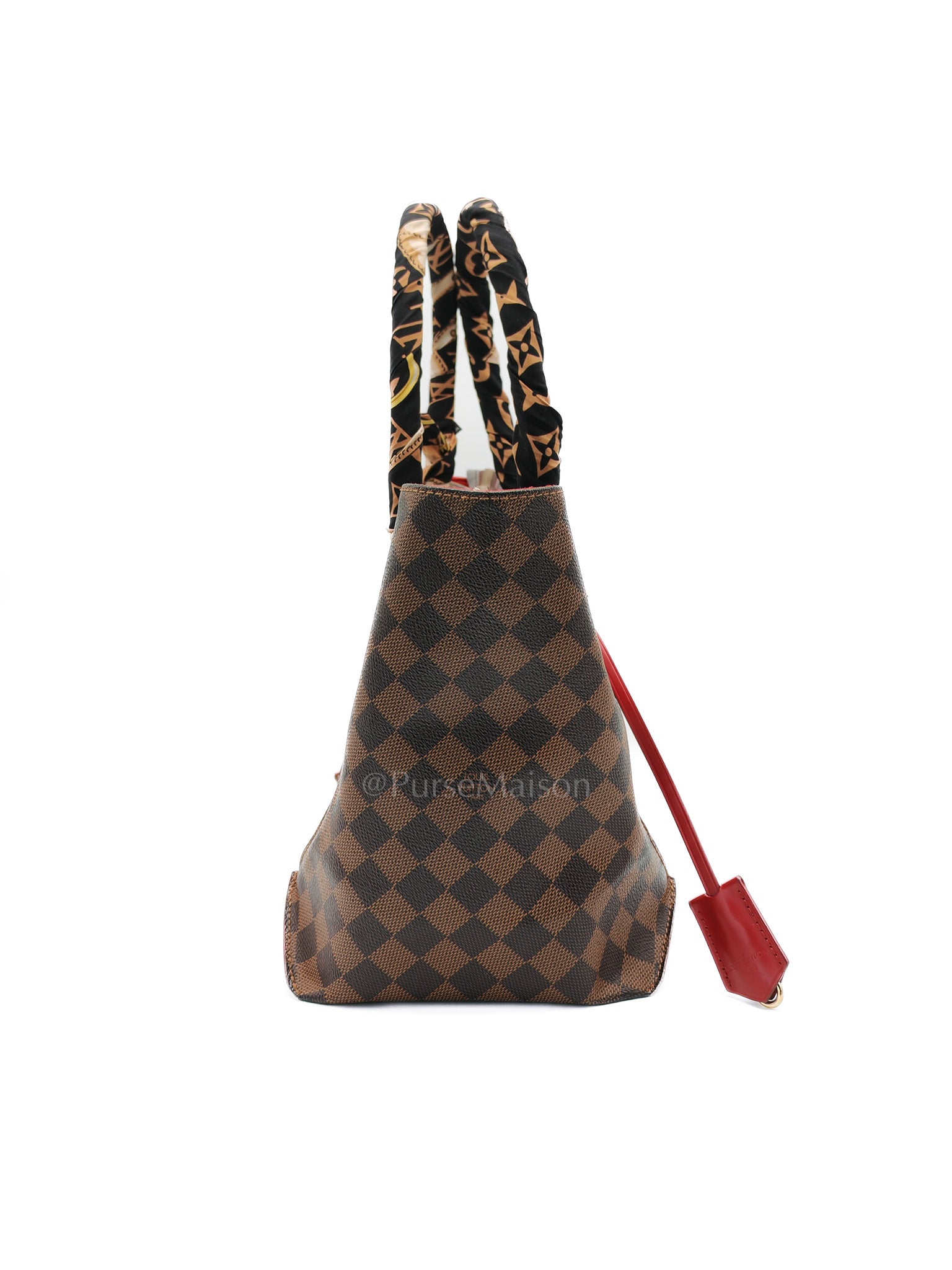 Caissa Shoulder Bag Damier Ebene Canvas(Date Code: FL1145) | Purse Maison Luxury Bags Shop