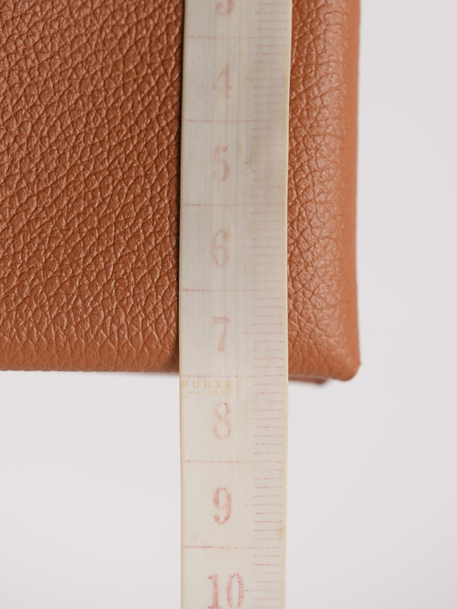 Calvi Card Holder in Gold Epsom Palladium Hardware Stamp W (2024) | Purse Maison Luxury Bags Shop