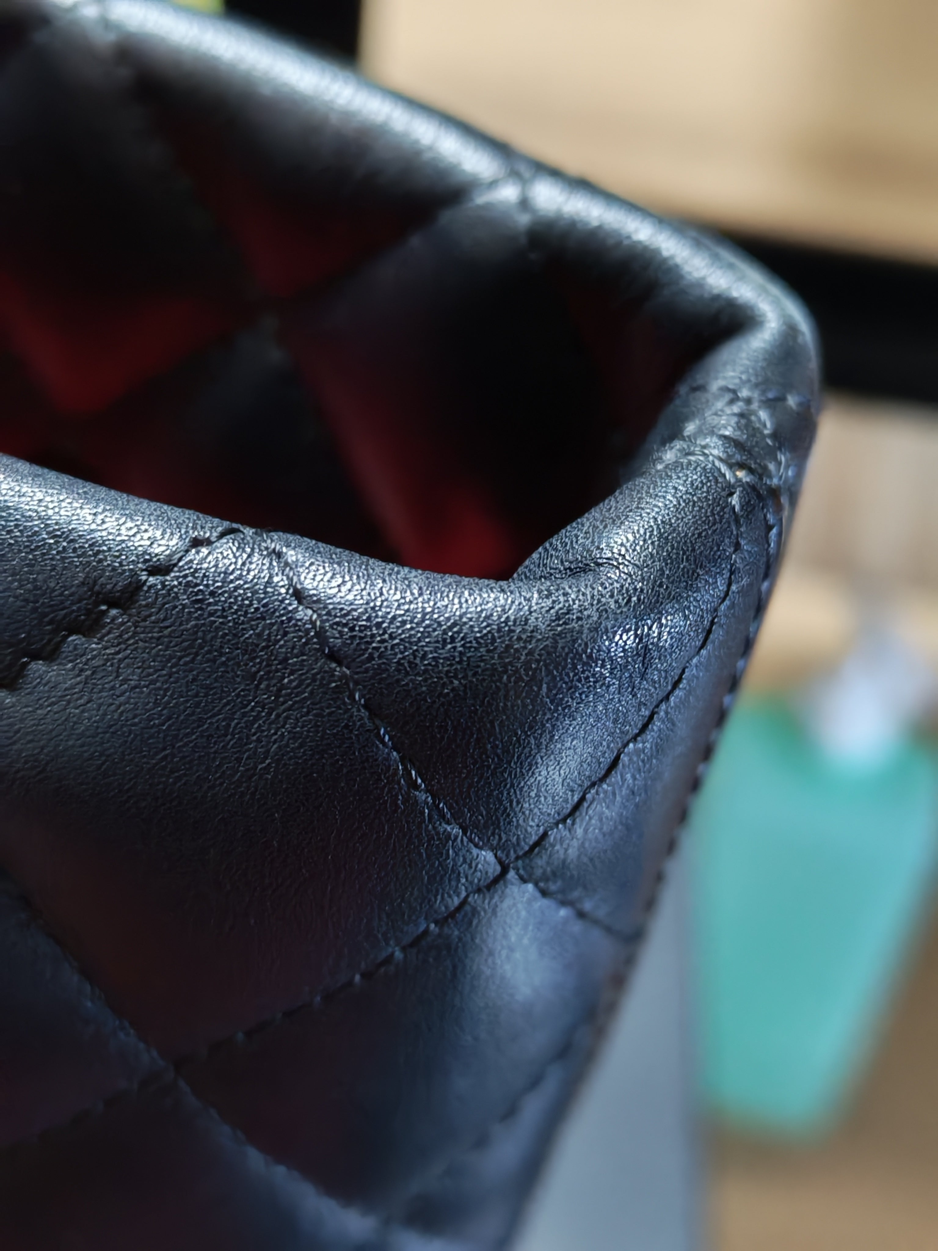 Cambon Medium in Black Lambskin Leather and Silver Hardware Series 12 | Purse Maison Luxury Bags Shop