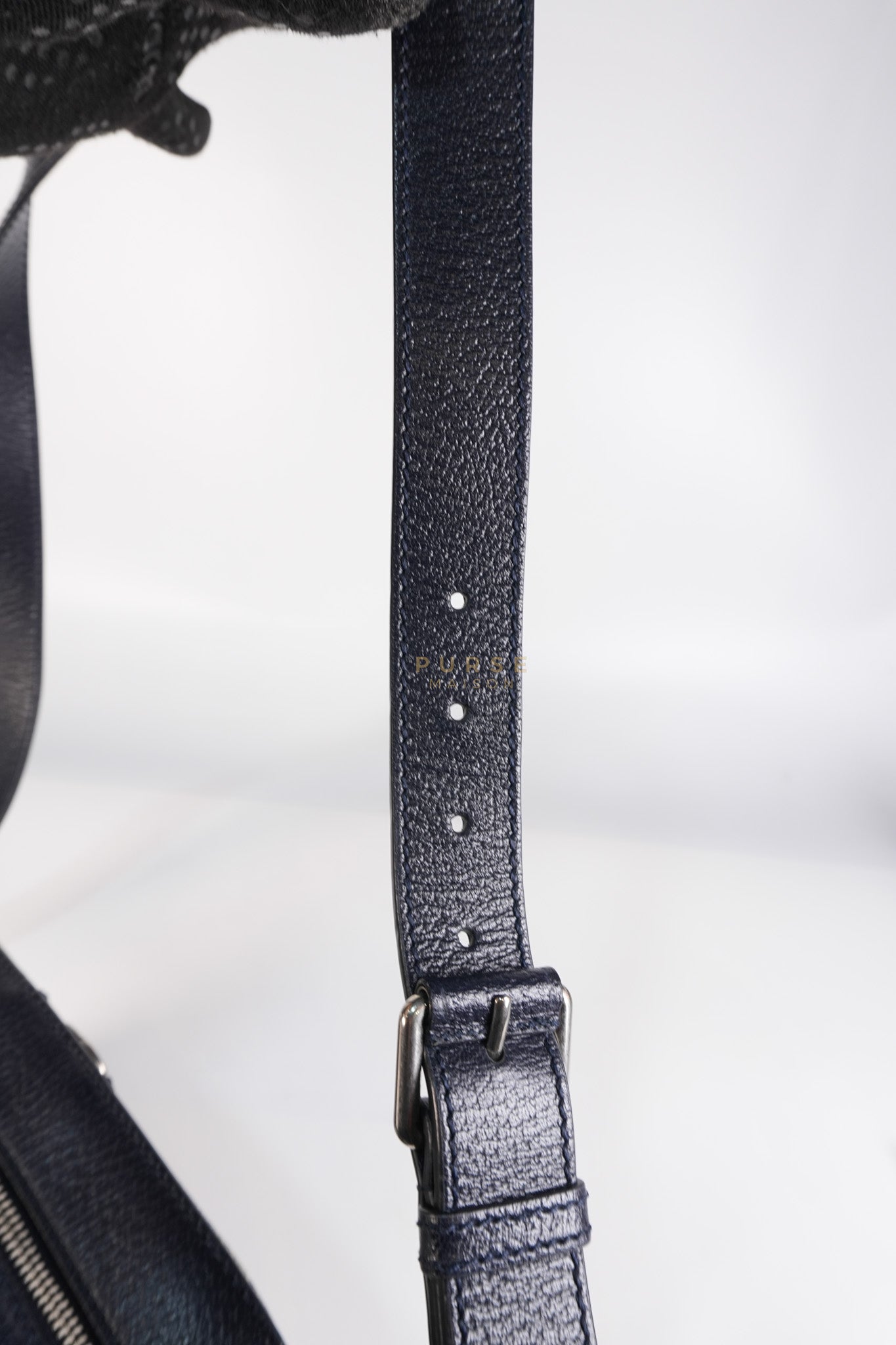 Camera Bag Ophidia Supreme Canvas and Navy Blue Cross Body Bag | Purse Maison Luxury Bags Shop