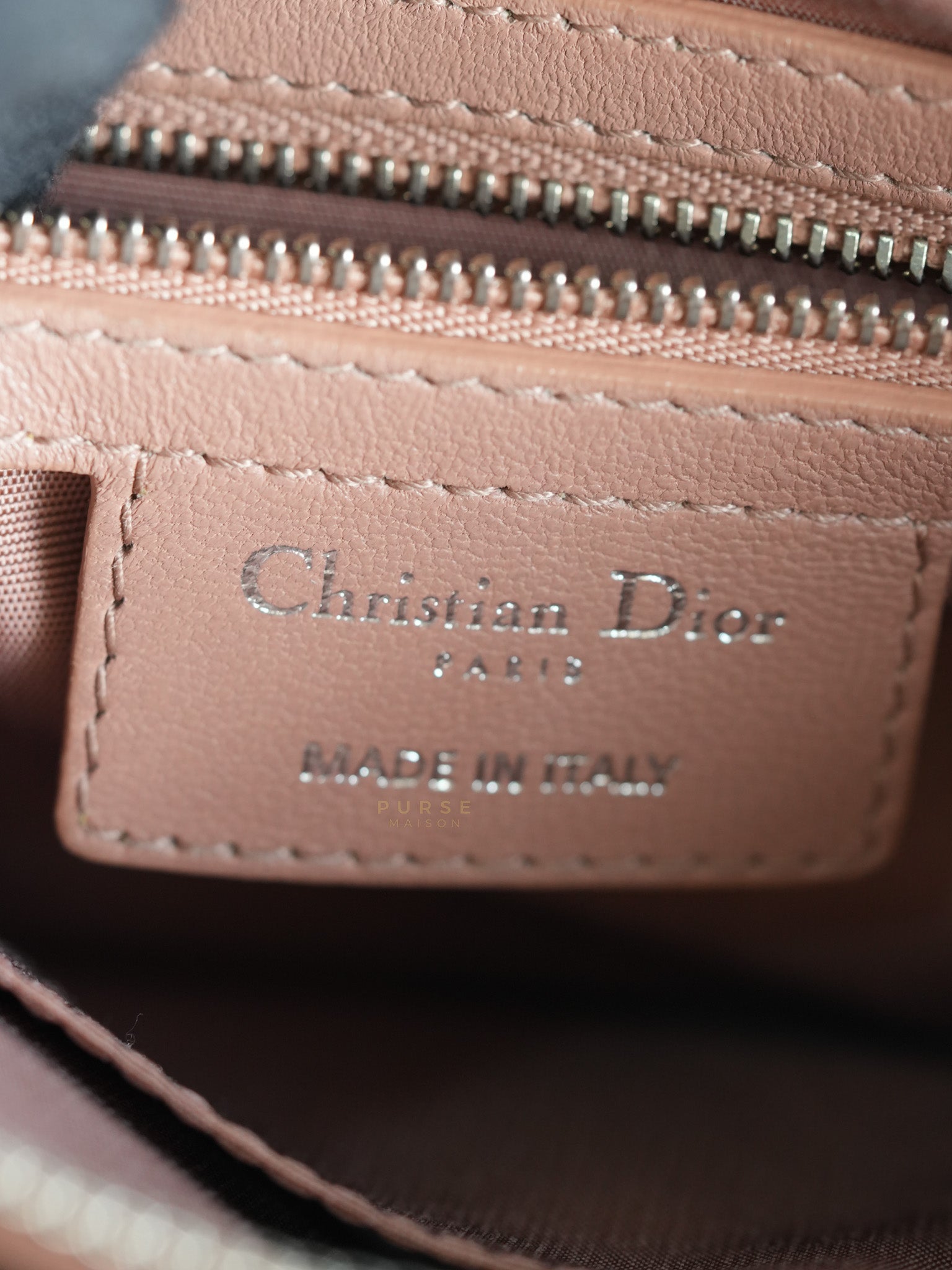 Cannage Vintage Large Baby Pink Crossbody Boston Bag | Purse Maison Luxury Bags Shop