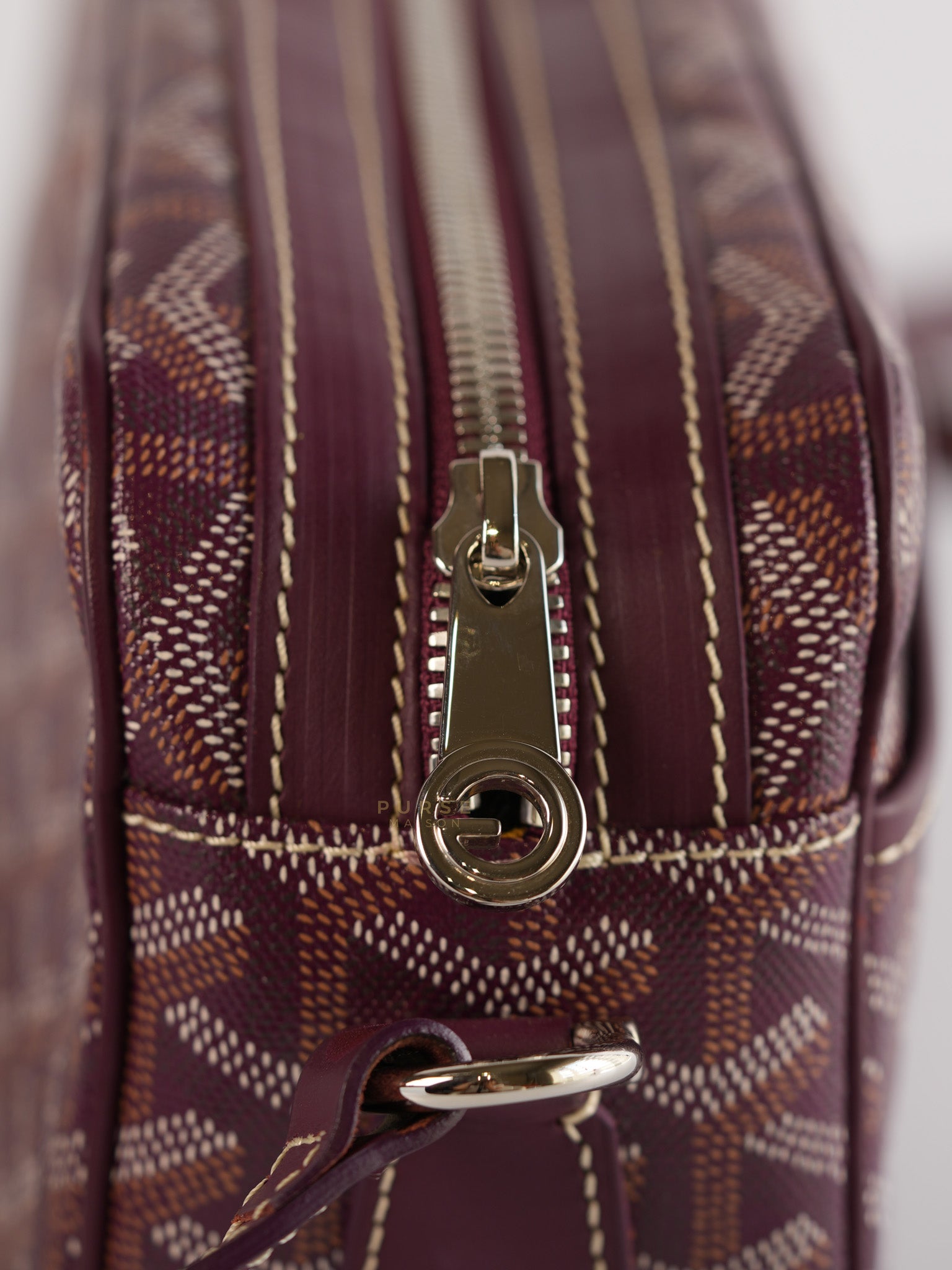 Cap Vert Bordeaux Goyardine Canvas Crossbody Bag | Purse Maison Luxury Bags Shop