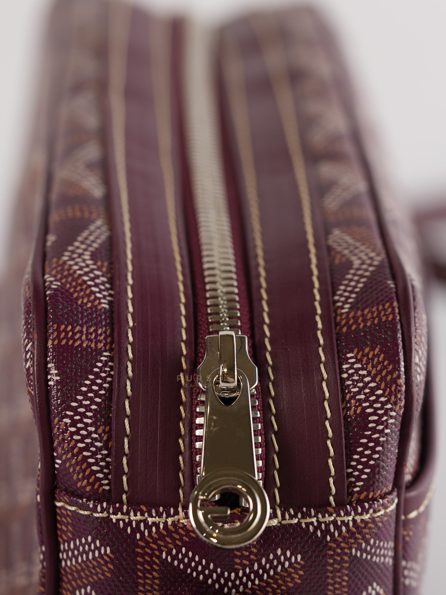 Cap Vert Bordeaux Goyardine Canvas Crossbody Bag | Purse Maison Luxury Bags Shop