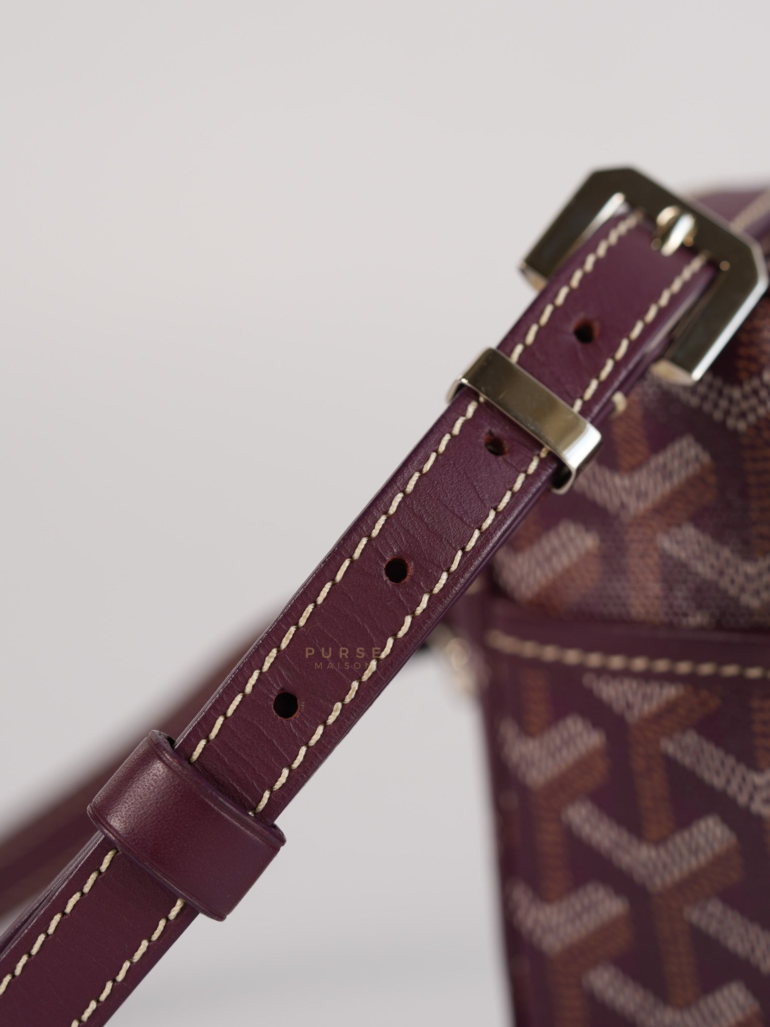 Cap Vert Bordeaux Goyardine Canvas Crossbody Bag | Purse Maison Luxury Bags Shop