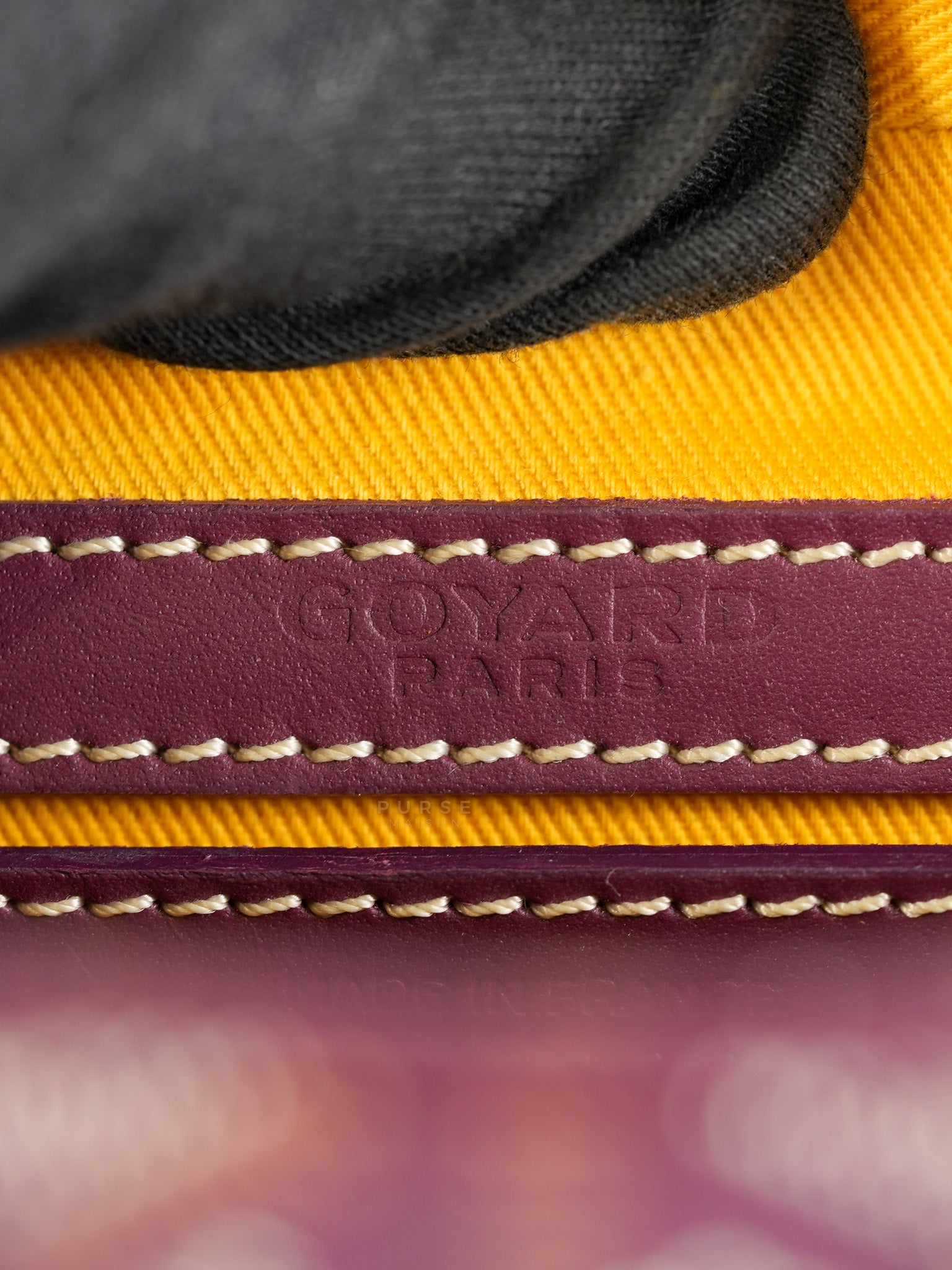 Cap Vert Bordeaux Goyardine Canvas Crossbody Bag | Purse Maison Luxury Bags Shop