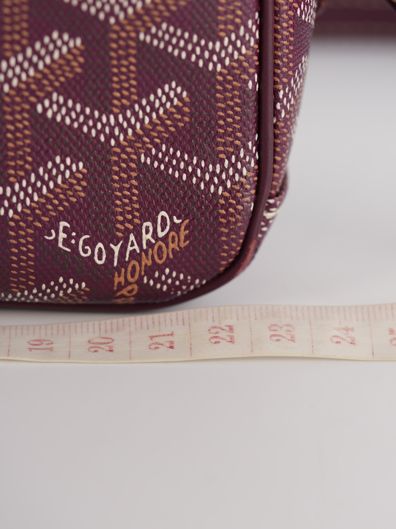 Cap Vert Bordeaux Goyardine Canvas Crossbody Bag | Purse Maison Luxury Bags Shop