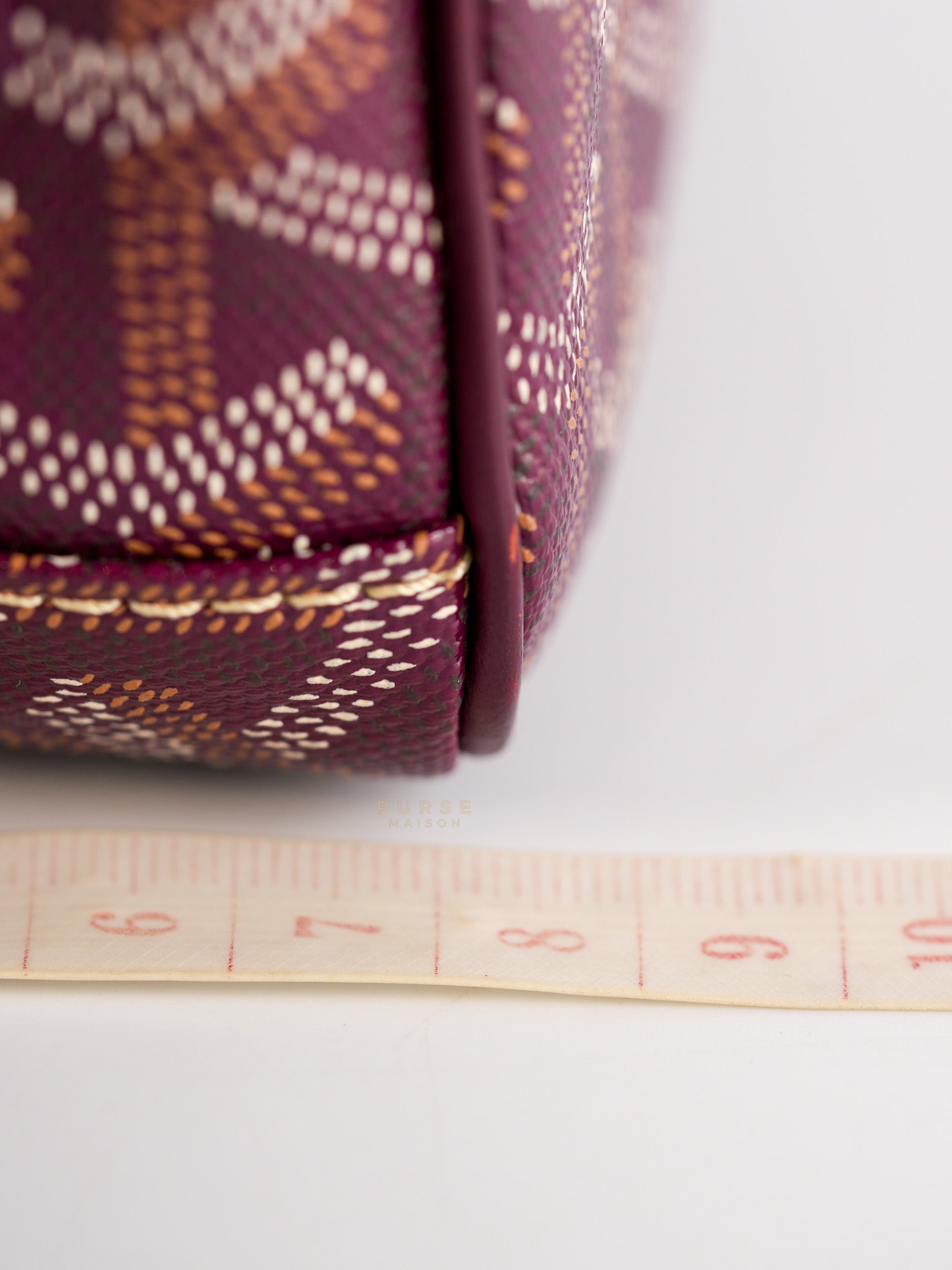 Cap Vert Bordeaux Goyardine Canvas Crossbody Bag | Purse Maison Luxury Bags Shop