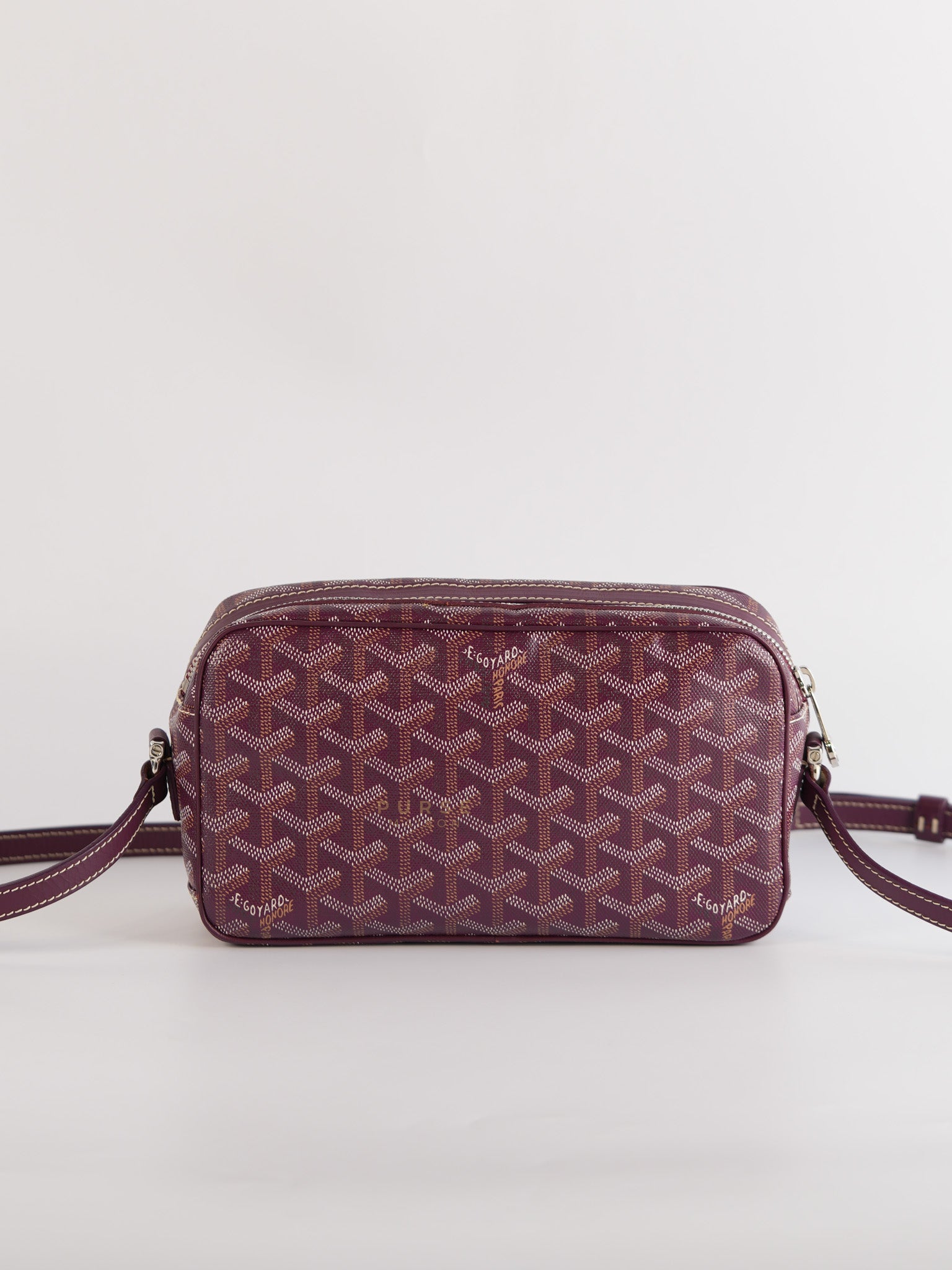 Cap Vert Bordeaux Goyardine Canvas Crossbody Bag | Purse Maison Luxury Bags Shop