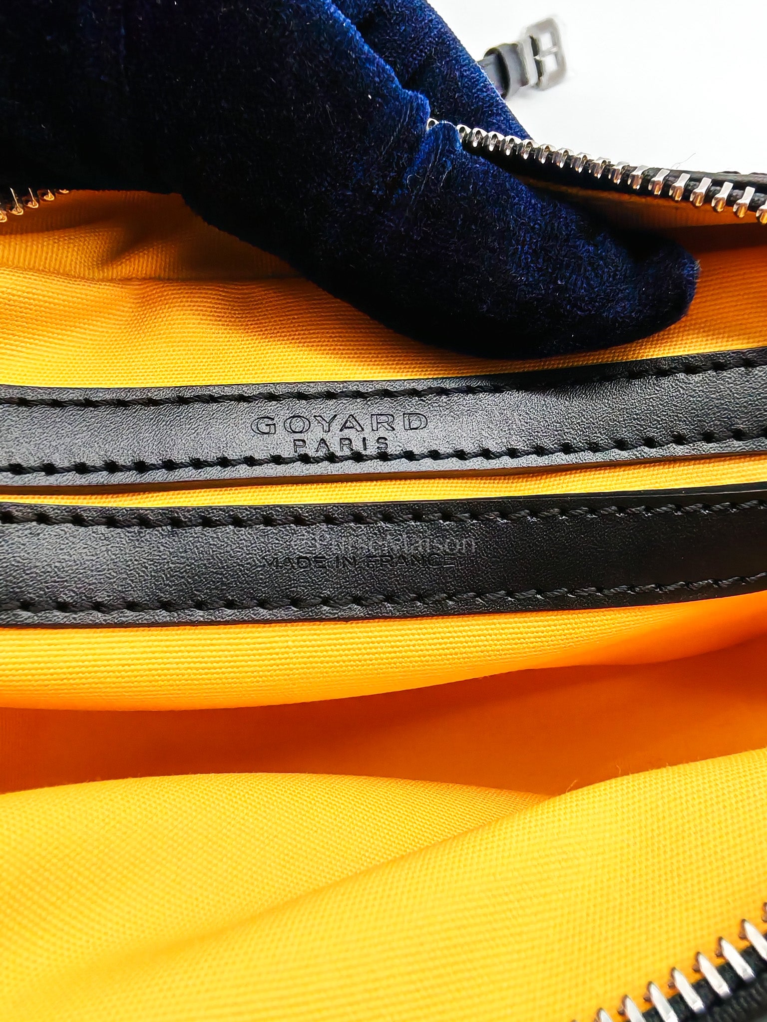 Cap Vert in Black Goyardine Canvas Crossbody Bag | Purse Maison Luxury Bags Shop