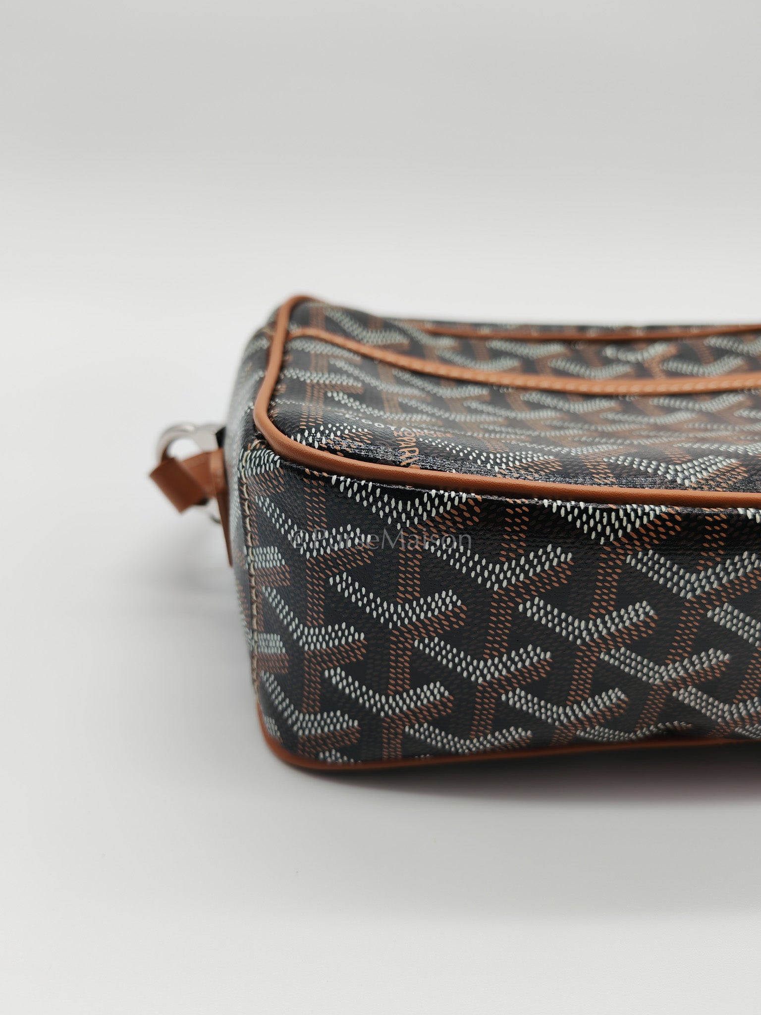 Cap Vert in Tan Goyardine Canvas Crossbody Bag | Purse Maison Luxury Bags Shop