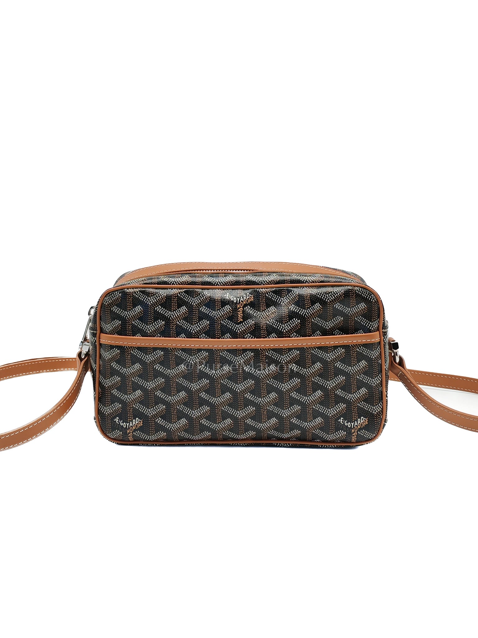 Cap Vert Tan in Goyardine Canvas Crossbody Bag | Purse Maison Luxury Bags Shop