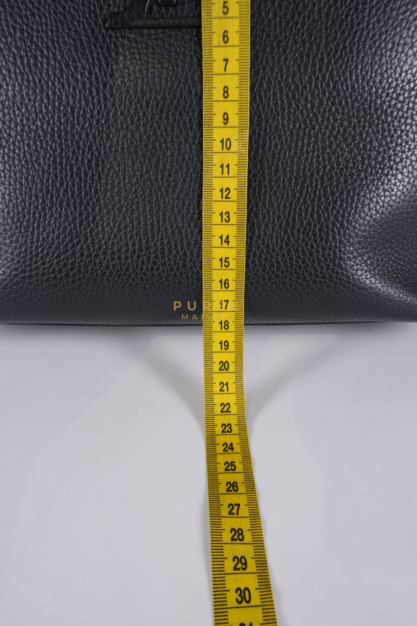 Capuccines PM Black Taurillon Leather and Gold Hardware | Purse Maison Luxury Bags Shop