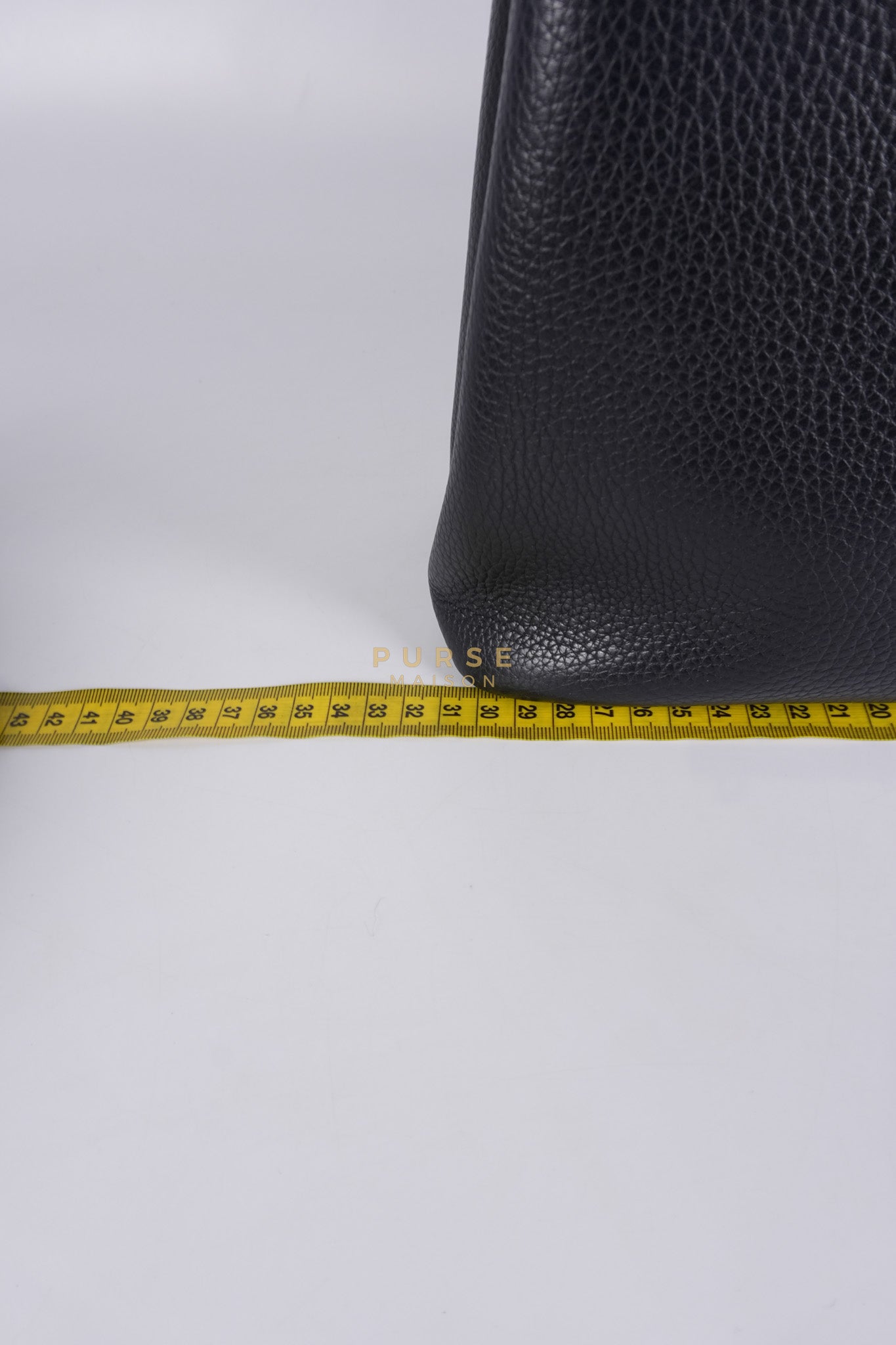 Capuccines PM Black Taurillon Leather and Gold Hardware | Purse Maison Luxury Bags Shop