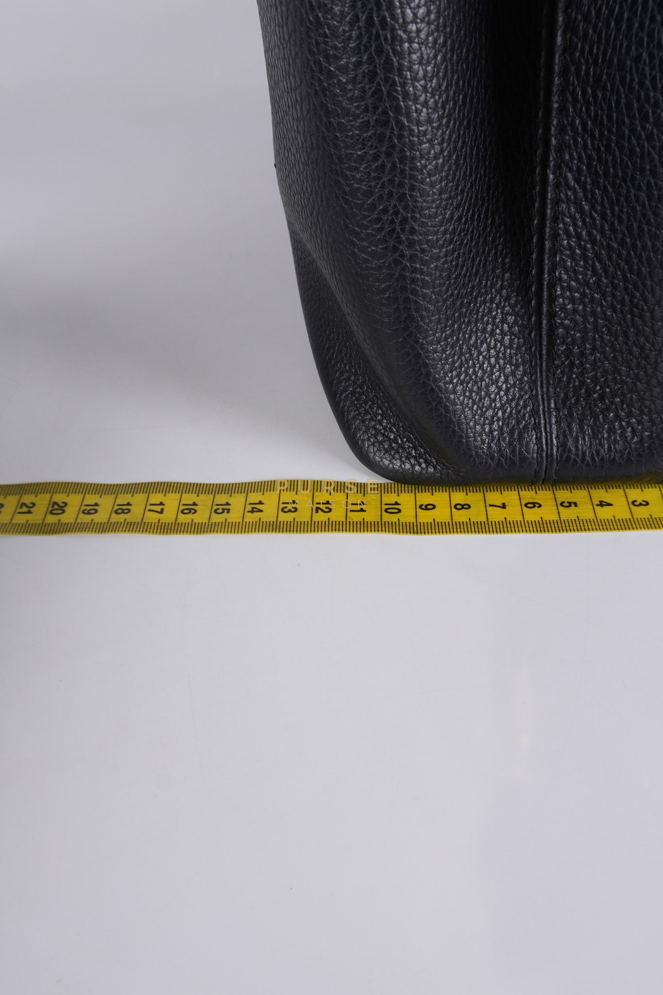 Capuccines PM Black Taurillon Leather and Gold Hardware | Purse Maison Luxury Bags Shop