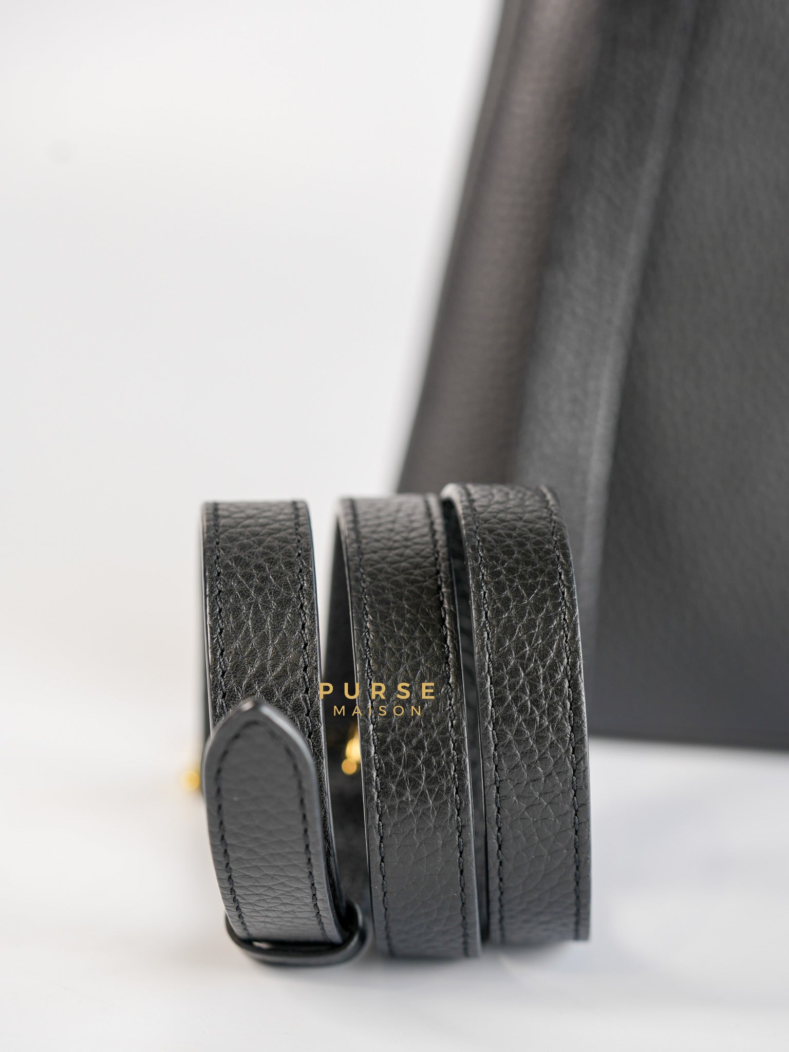 Capucines BB Python Black Taurillon Leather (Date Code:MI0189) | Purse Maison Luxury Bags Shop